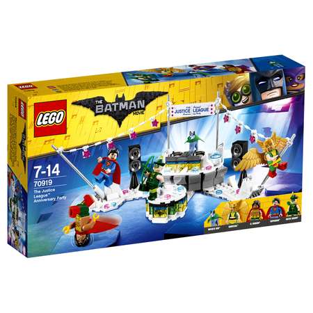 Конструктор LEGO Batman Movie Вечеринка Лиги Справедливости блочный