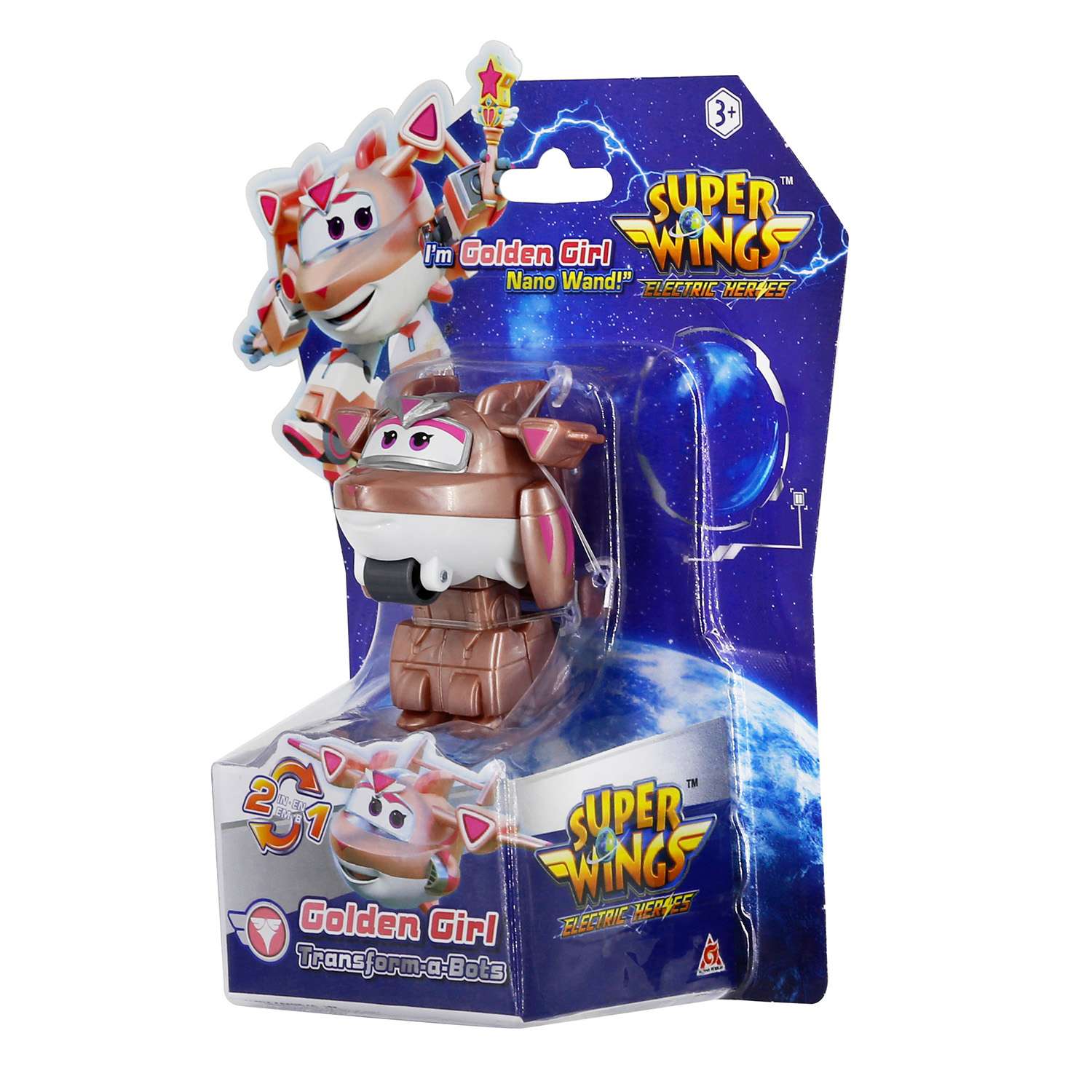 Фигурка Super Wings Мини Голден Гёрл - фото 5