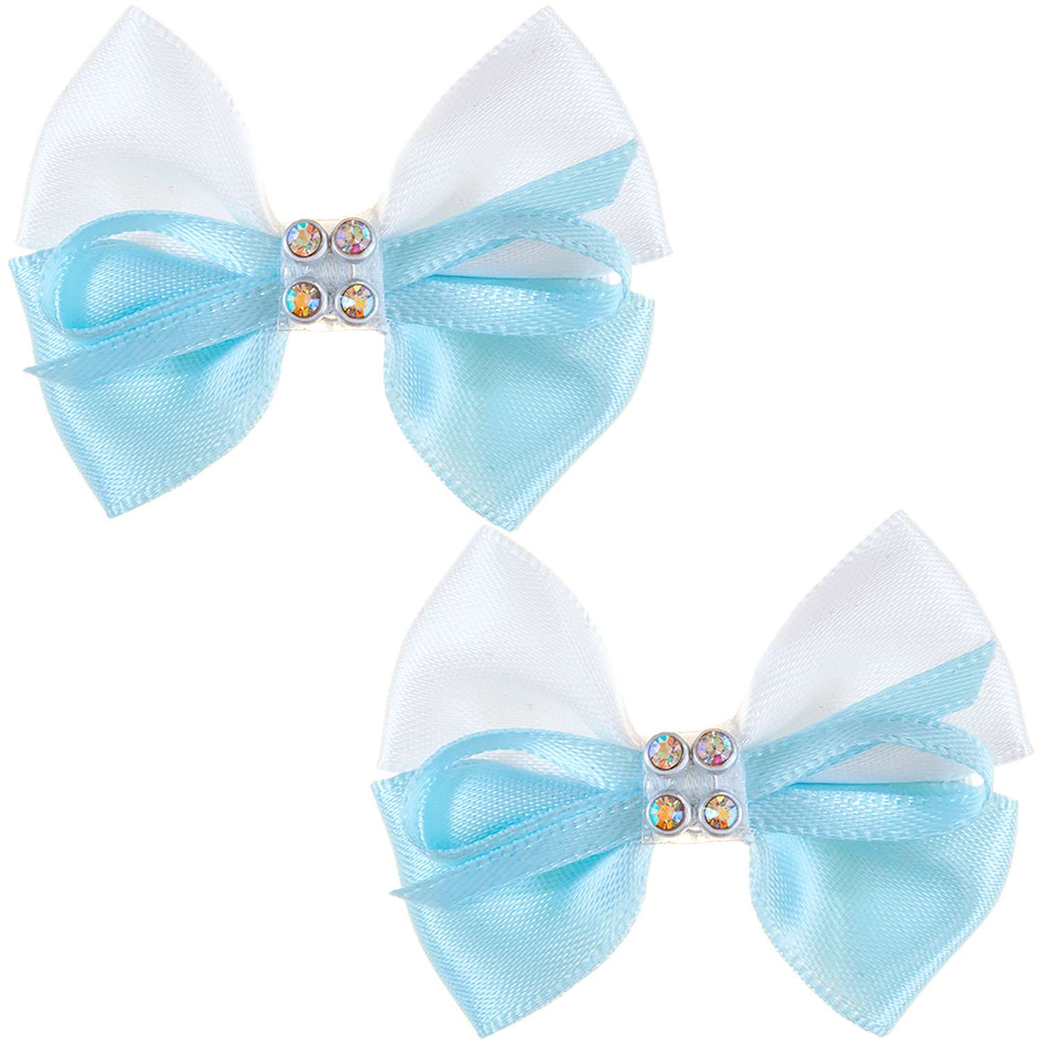 Зажим для волос Babys JOY 2шт Голубой NY6-10 NY6-10 - фото 1