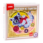Картина из страз LORI(колорит) Котенок с клубком
