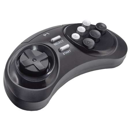 Игровая приставка для детей Retro Genesis Remix Wireless (8+16Bit) + 600 игр / AV кабель / 2 беспроводных джойстика