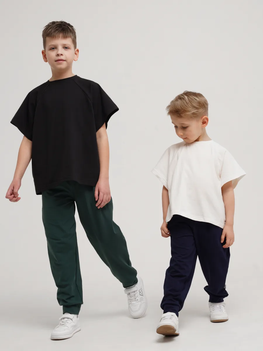 Брюки 2 шт Супер Пупс 2пр/штаны/тмнсиний/тмнзеленый - фото 25