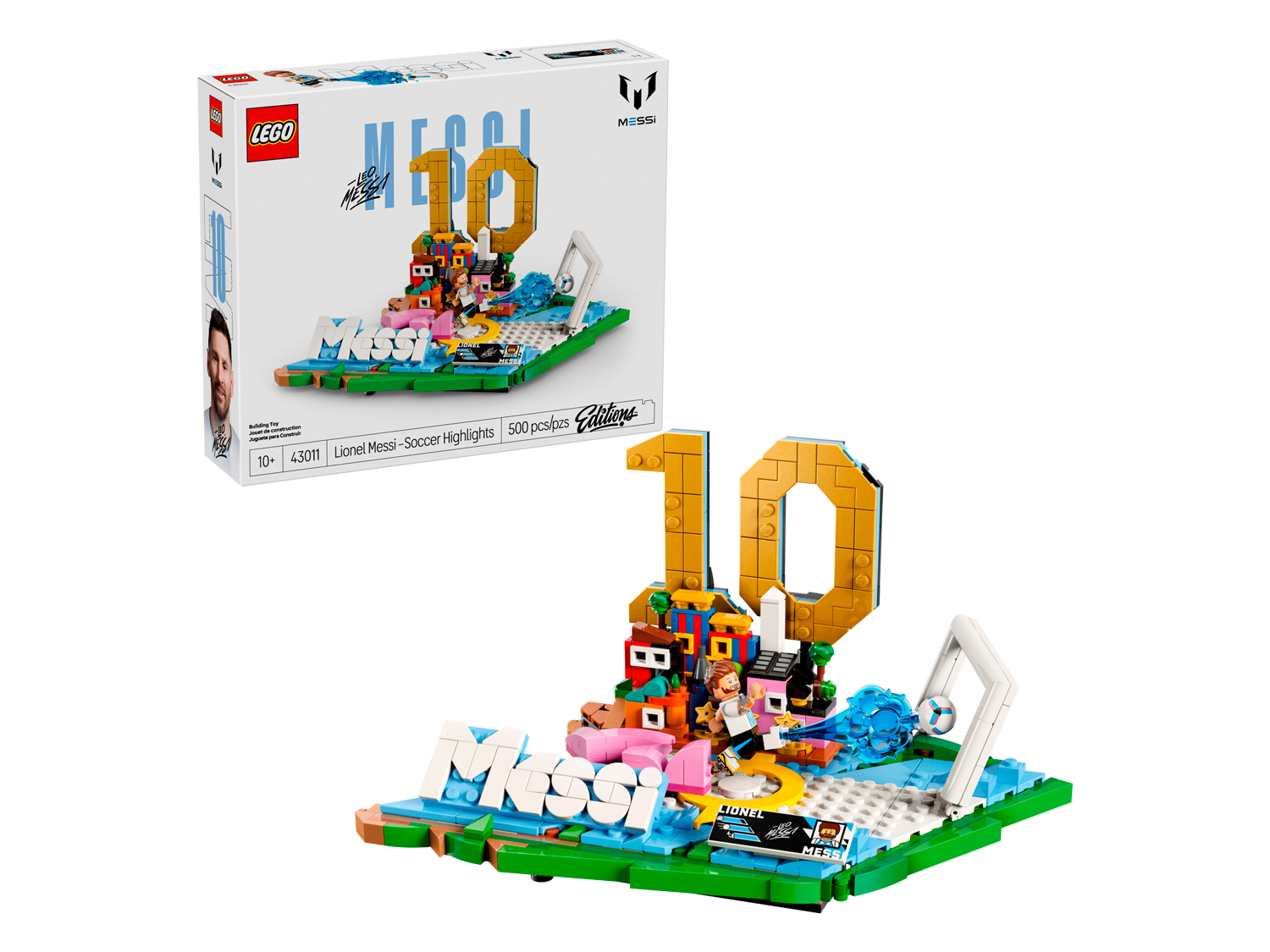 Конструктор LEGO Editions Лионель Месси 43011 500 дет. - фото 1