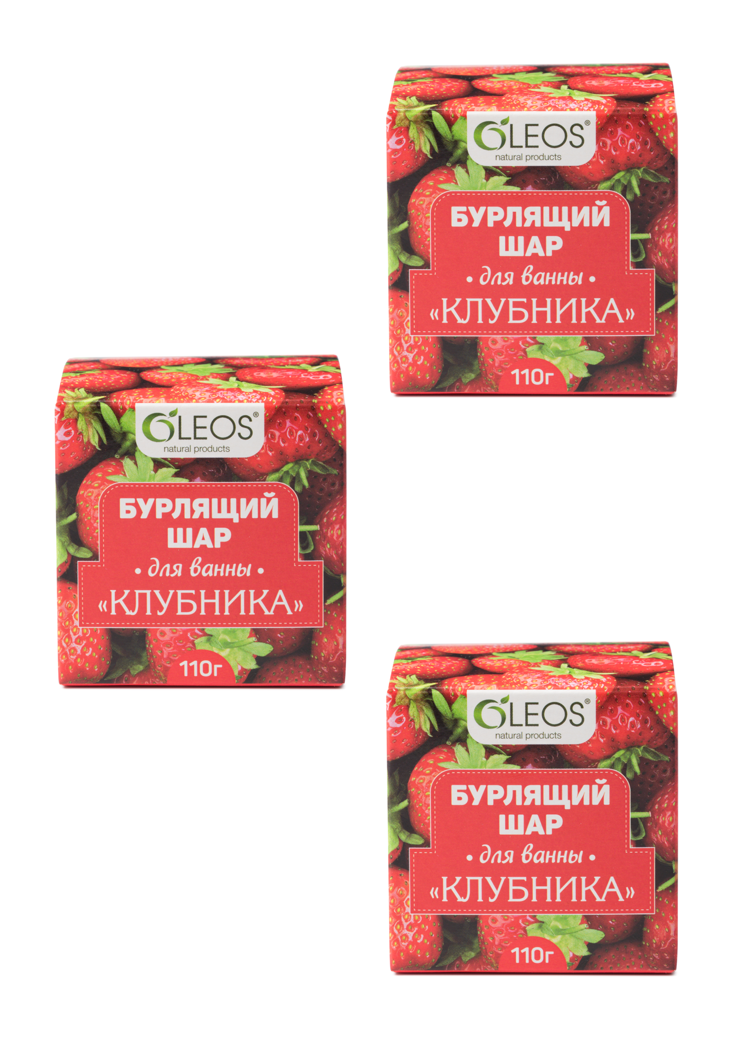 Бомбочка Oleos 3 шт. - фото 1