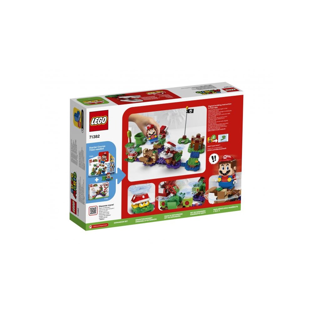 Конструктор LEGO Super Mario Испытание растения-пираньи 2064 дет. - фото 3