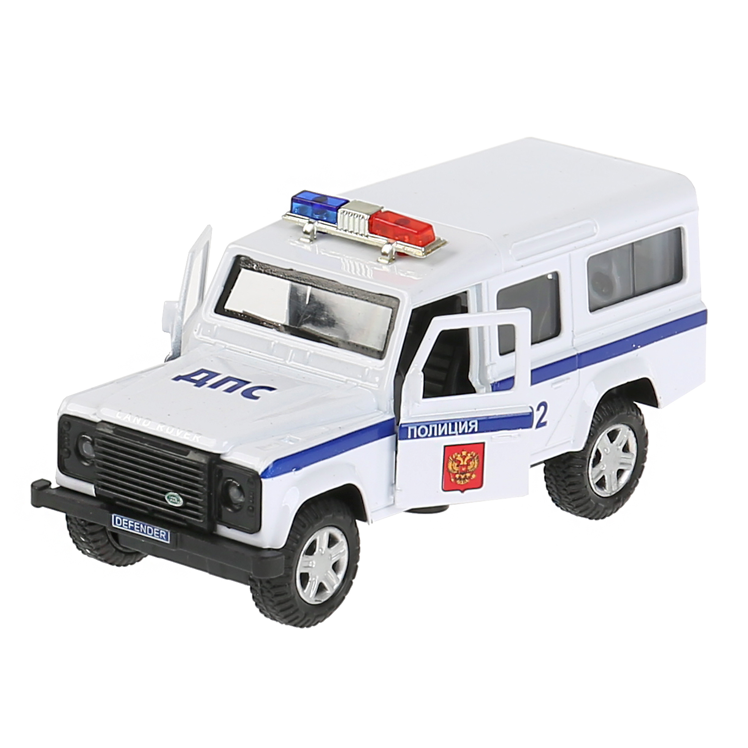 Полицейская машина Технопарк Land Rover 297512 - фото 4