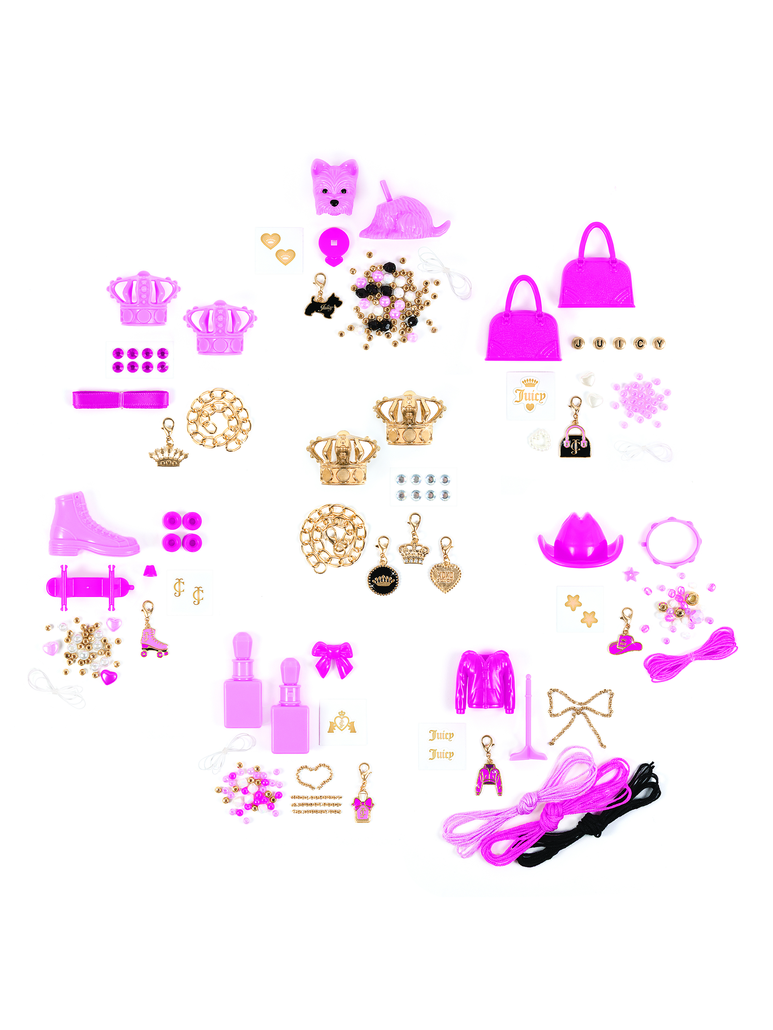 Набор для творчества Make it Real плетение Капсула-сюрприз JuicyCouture - фото 6