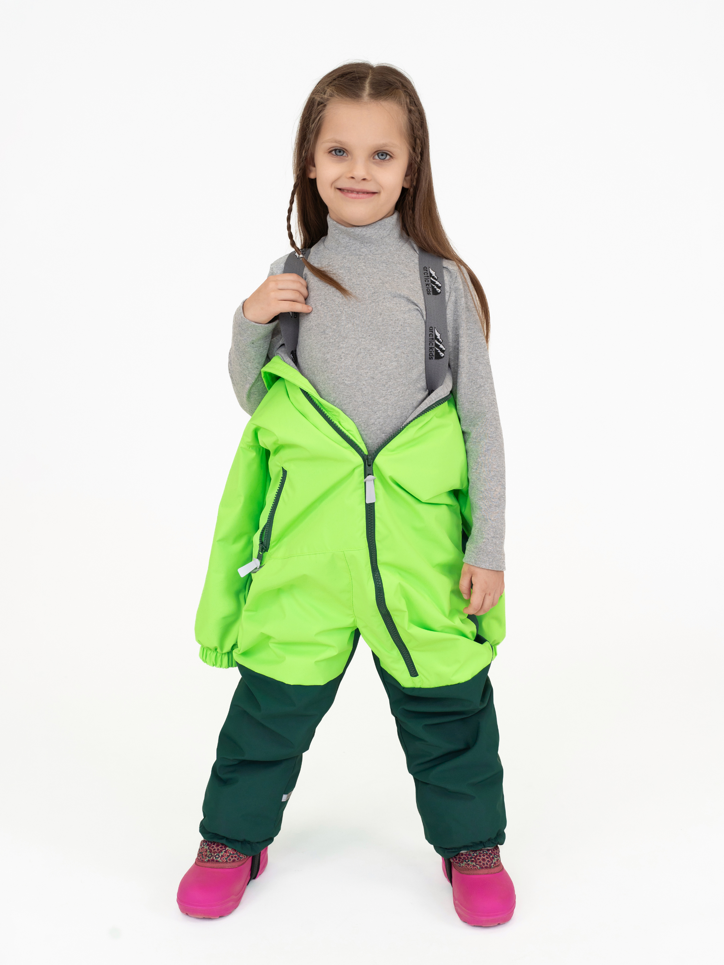 Комбинезон Arctic kids 30-042 зеленый - фото 20