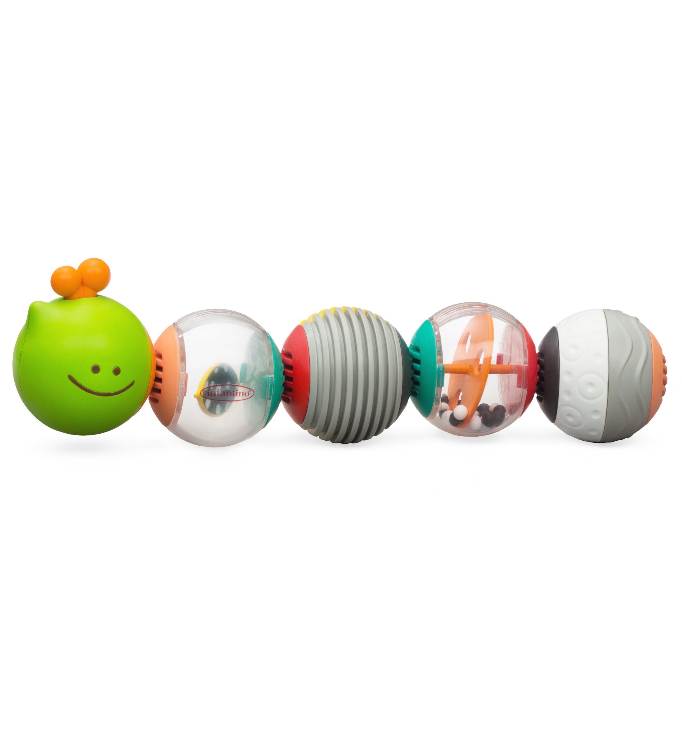 Игрушка INFANTINO Музыкальная гусеничка - фото 1