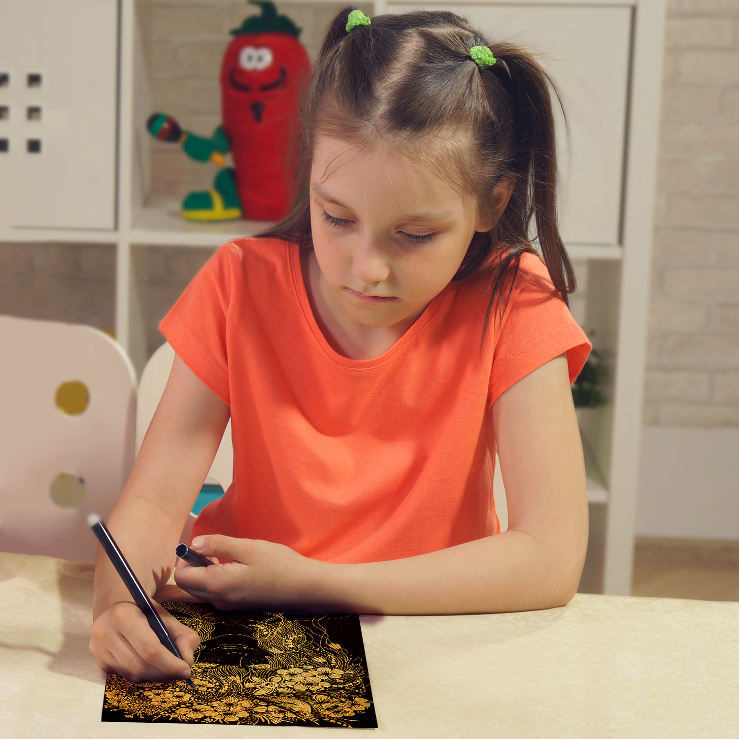 Гравюра LORI(колорит) Девушки Цветы - фото 6