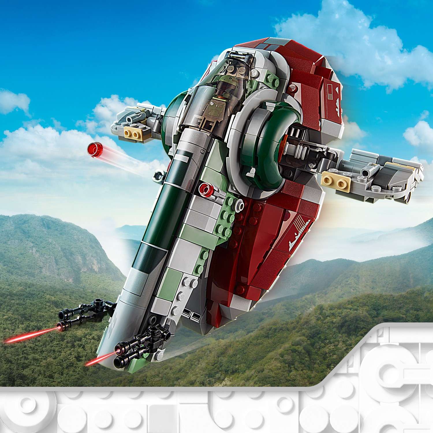 Конструктор LEGO Star Wars Звездолет Бобы Фетта - фото 11