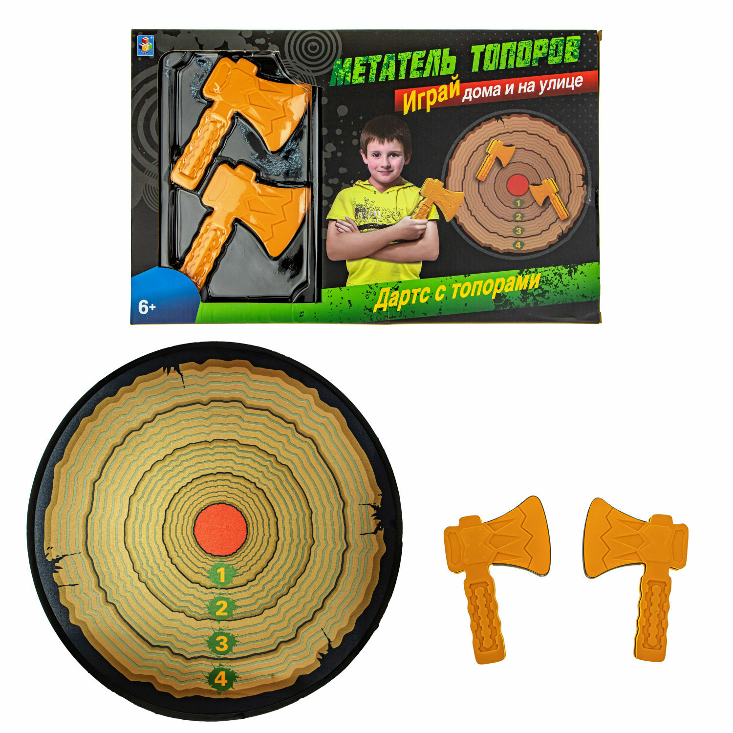 Дартс 1TOY Метание топоров - фото 8