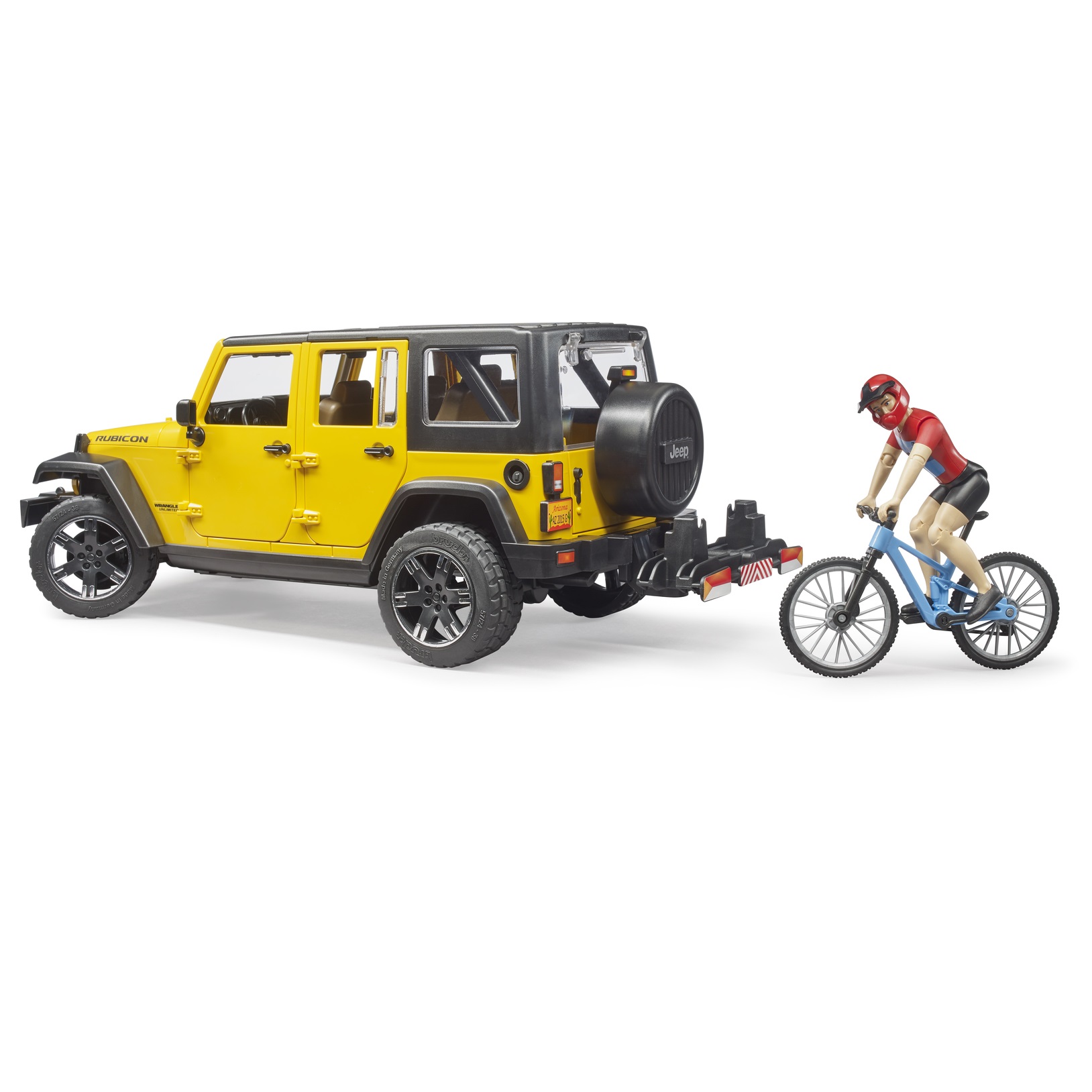 Внедорожник Bruder Wrangler Rubicon Unlimited 1:16 02543 - фото 4