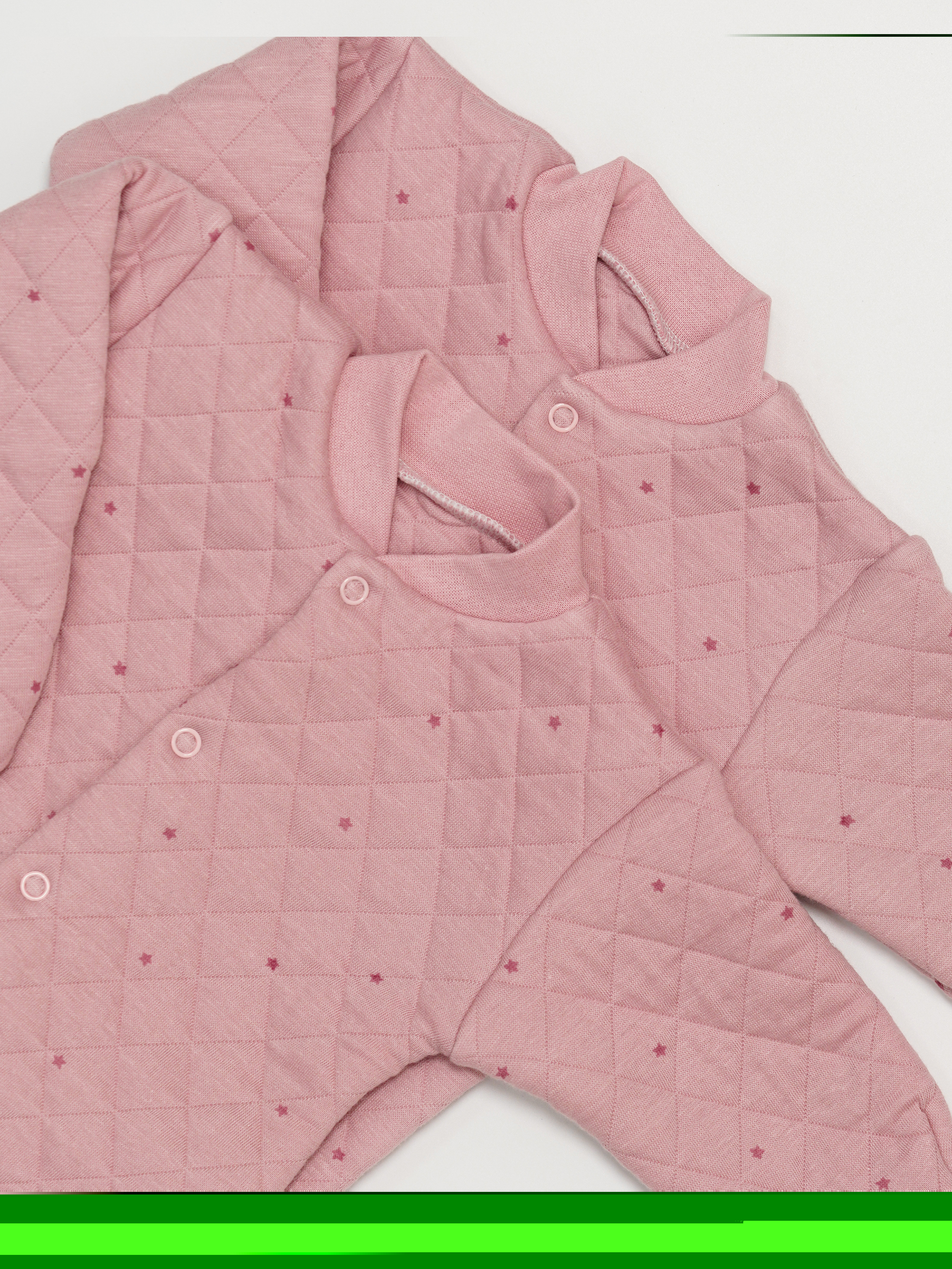 Комбинезон МАЛЫШЕЕВО Капит звезды розовый - фото 8