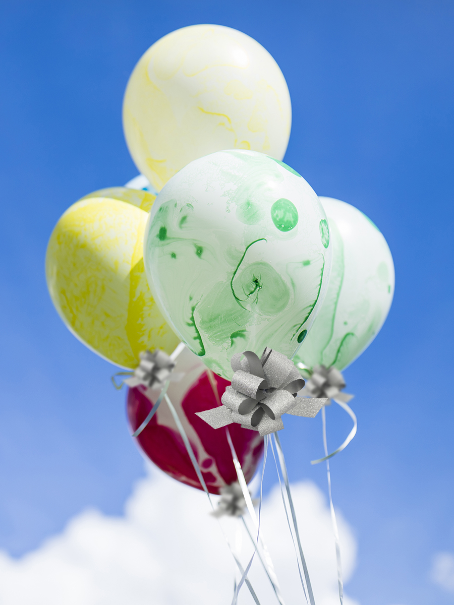 Набор бантиков AXLER для подарков 5 шт на липучке - фото 7