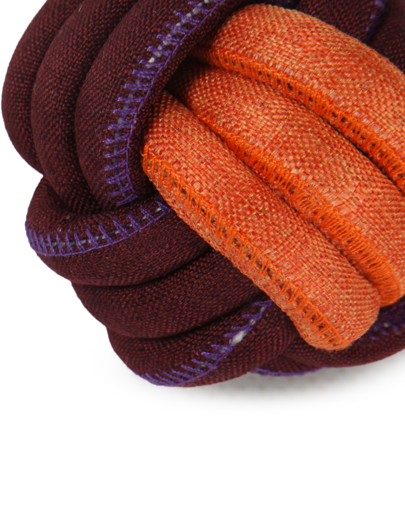 Игрушка для собак Barbaks Канатный мячик 6.5см - фото 5