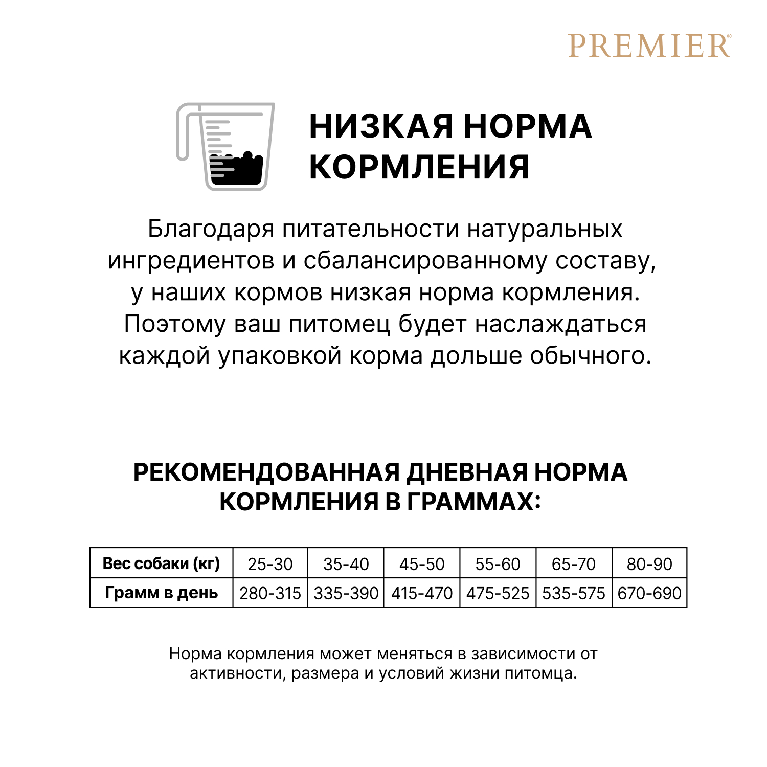 Корм для собак PREMIER 3кг крупных пород свежее мясо ягненка с индейкой - фото 6