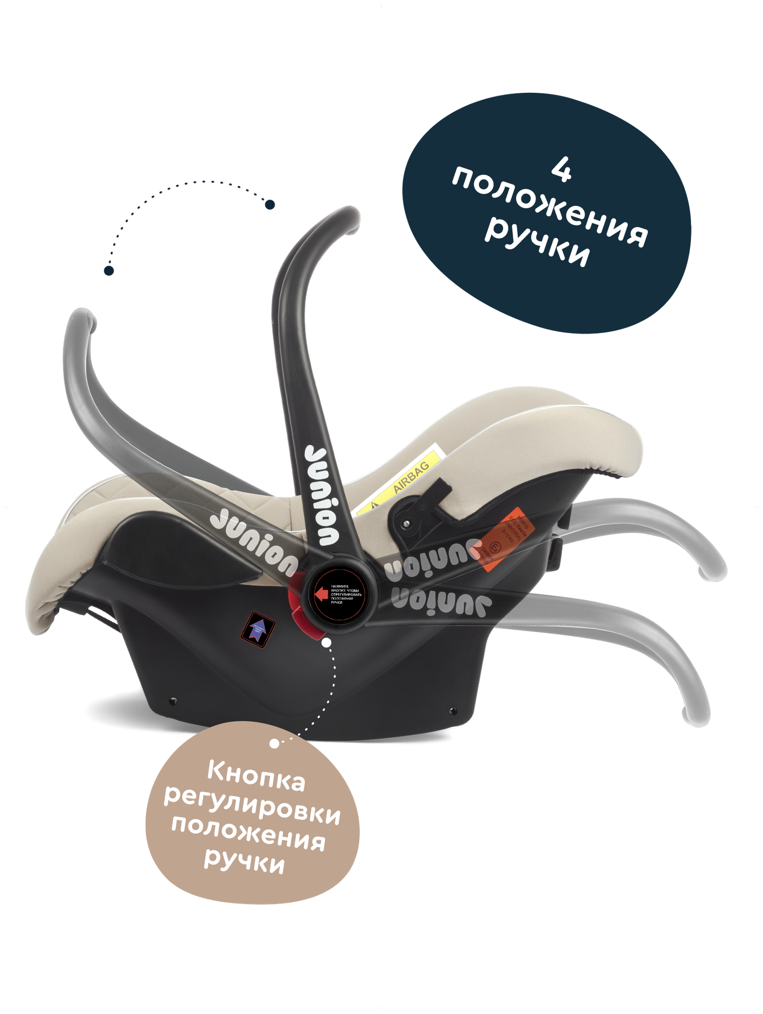 Автокресло Junion Uma 0 (0 -13 кг) - фото 3