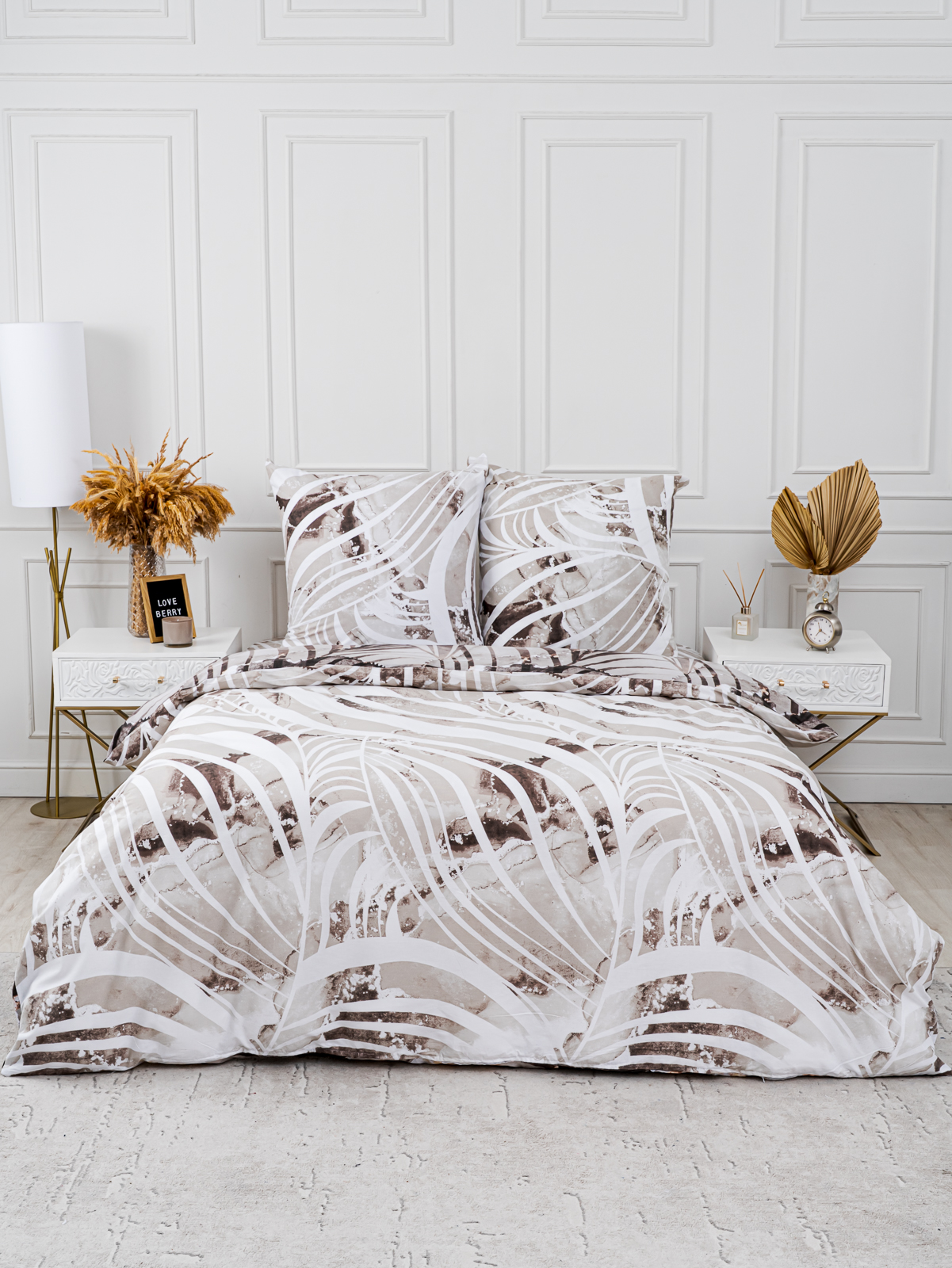 Комплект постельного белья LOVEBERRY Абстракция двуспальный 4 предм. - фото 7