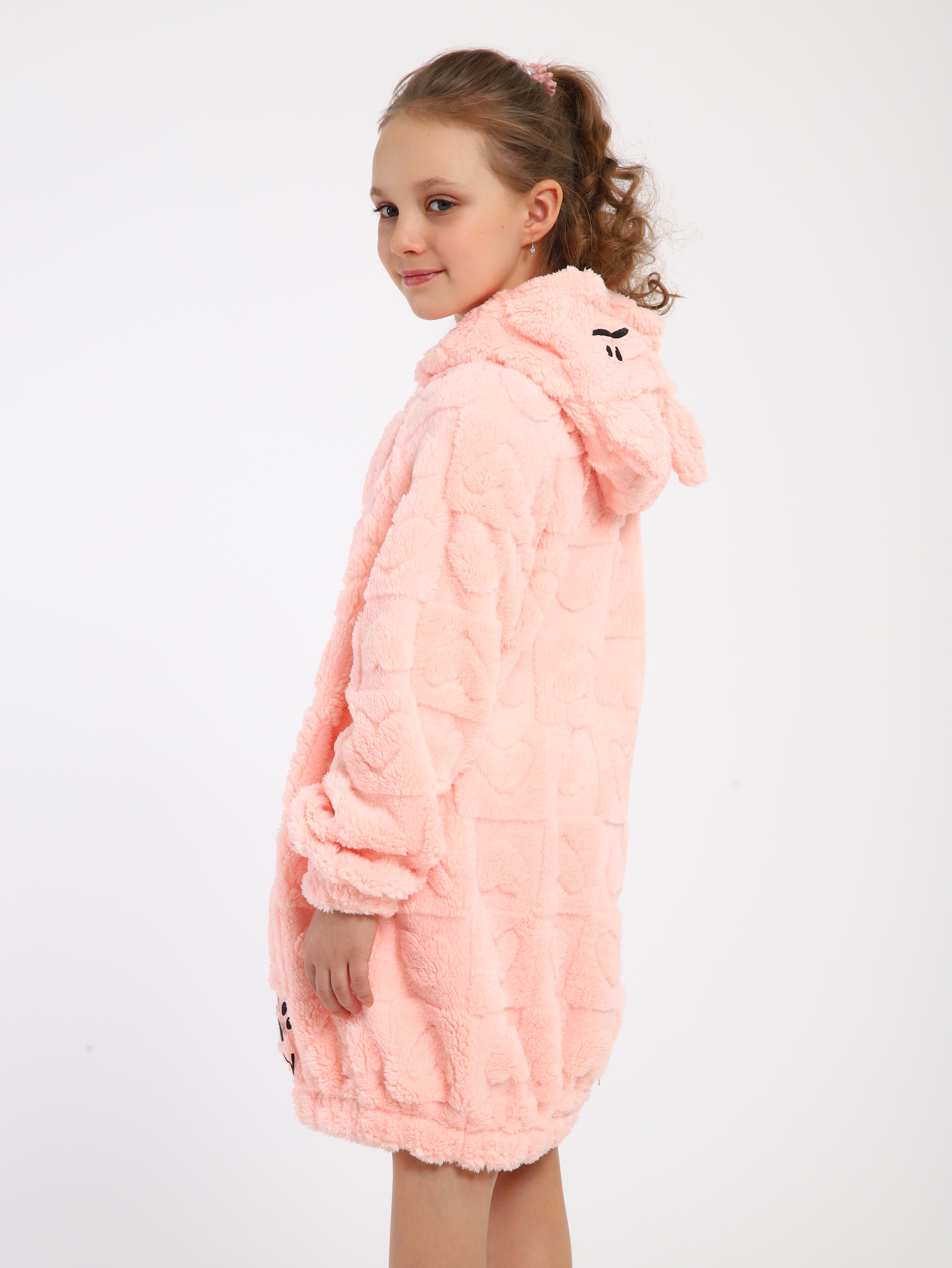 Халат ЛАДОШКИ Халат Мурлыка персик - фото 9