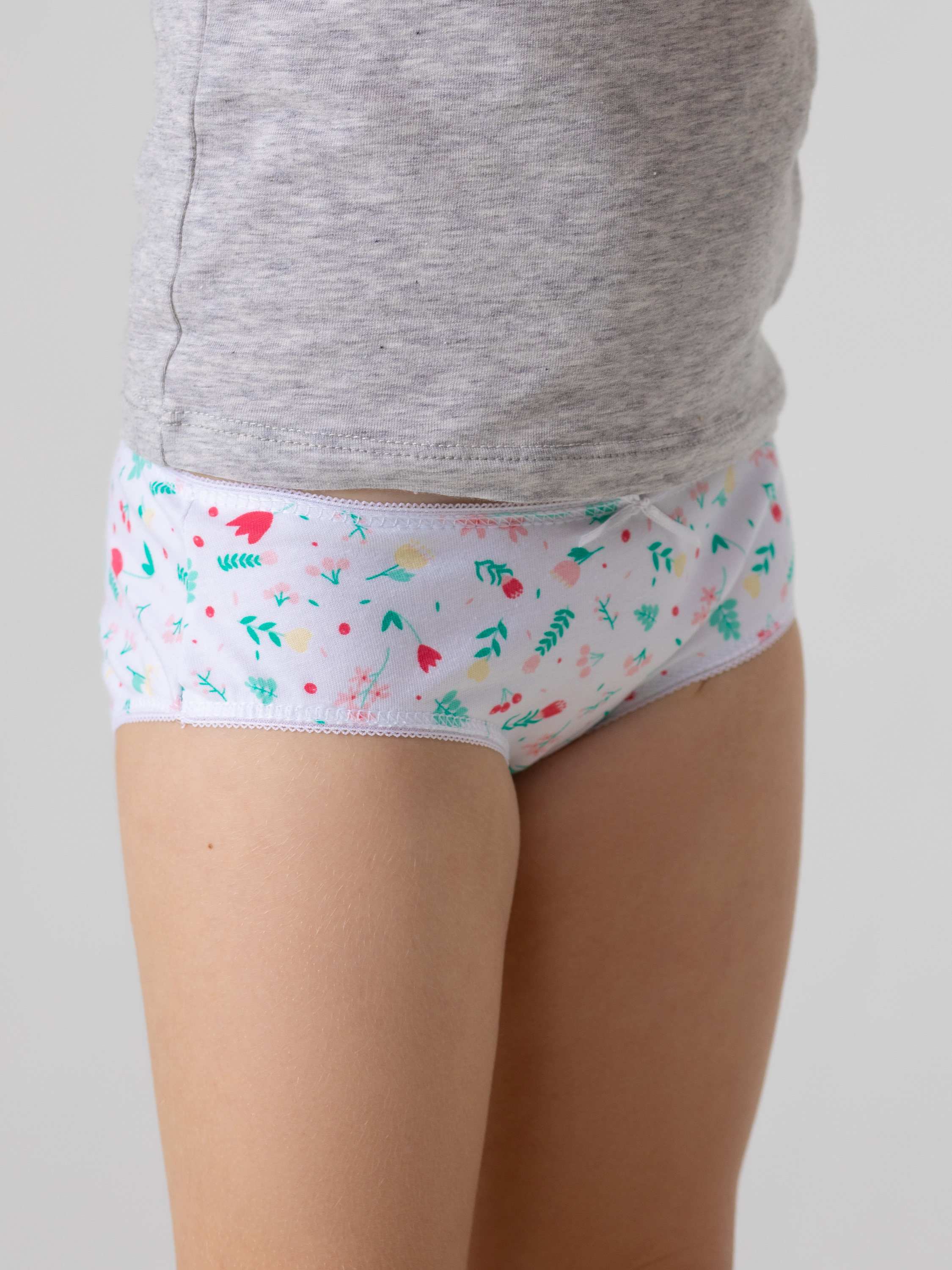 Трусы 3 шт Linas baby 1669-18 Жел-Роз-Бел - фото 10