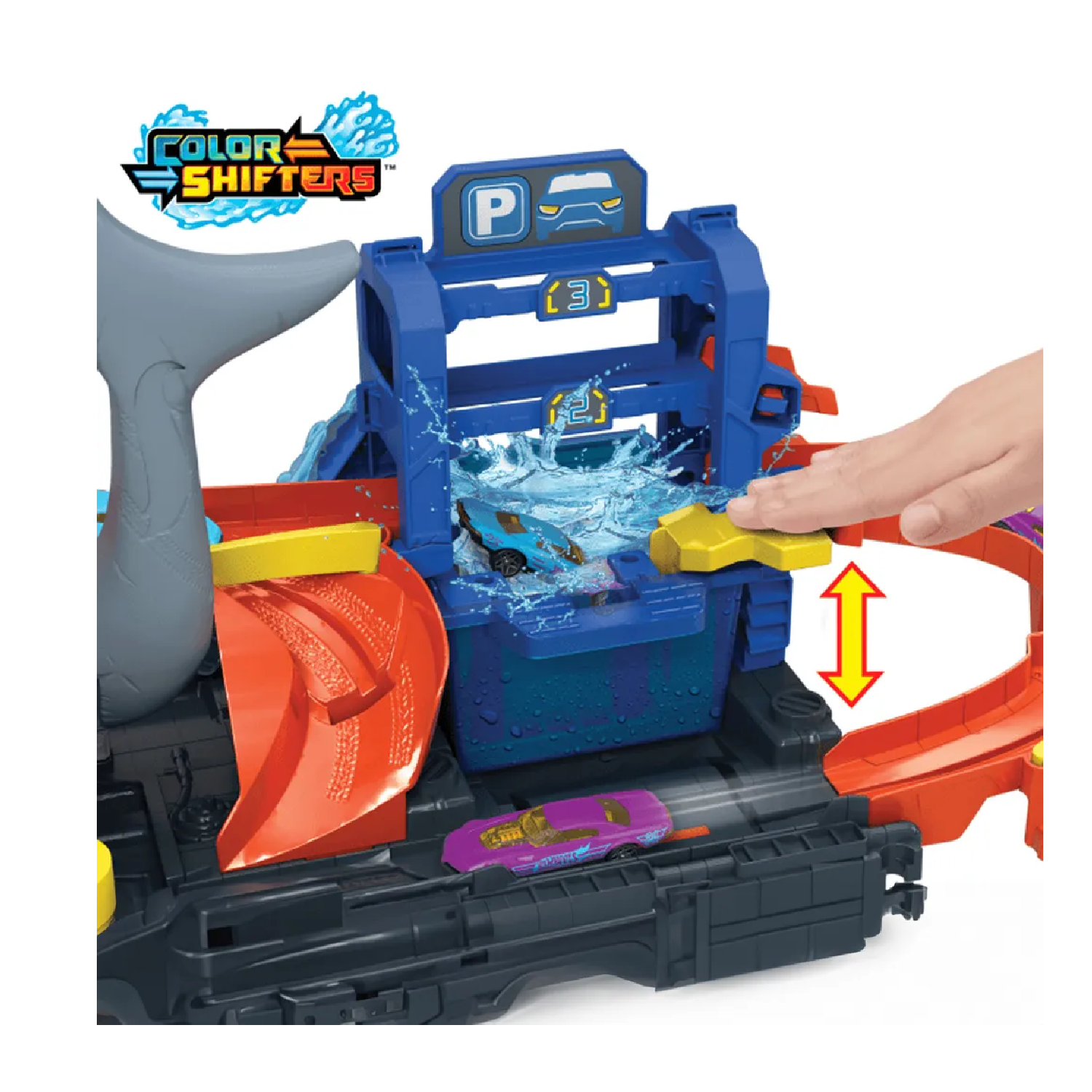 Автомойка Hot Wheels Shark HTN82 - фото 3