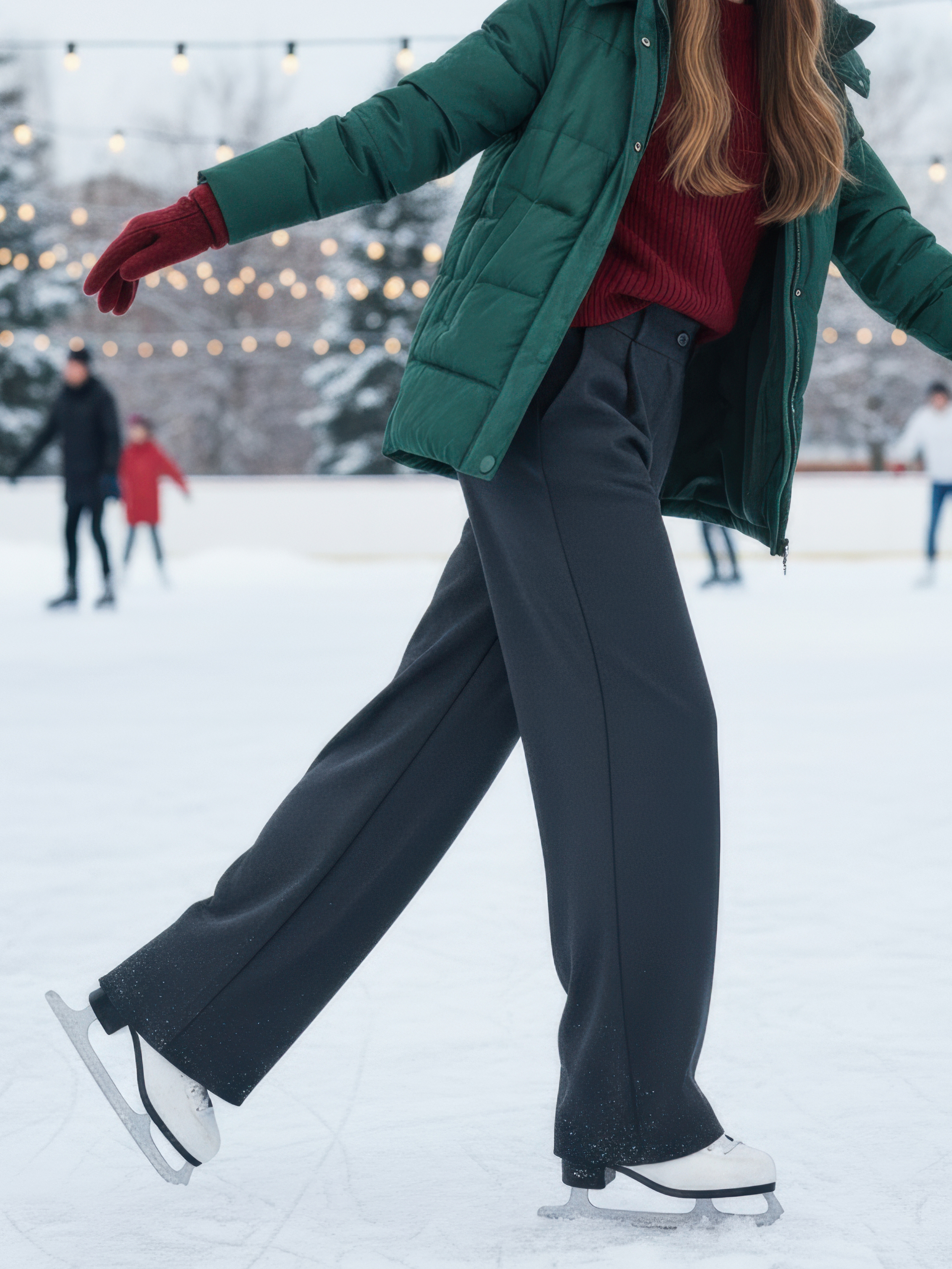 Брюки-палаццо СИНЯЯ МОДА WF1012-H39 - фото 13