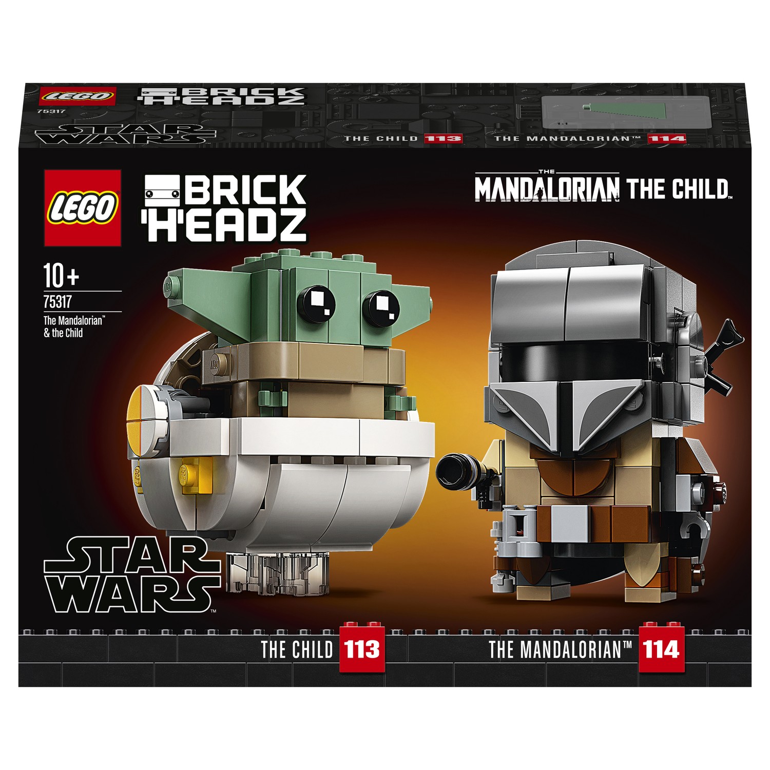 Конструктор LEGO Star Wars Мандалорец и малыш блочный - фото 2