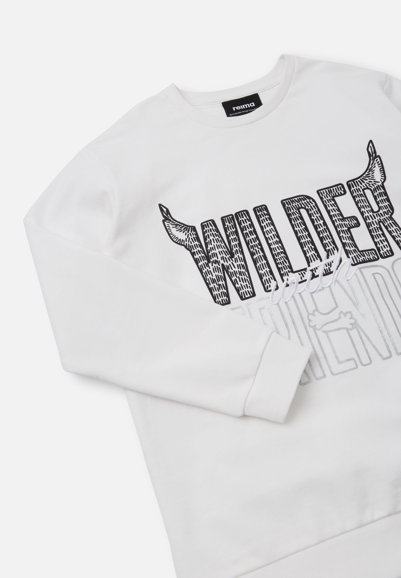 Свитшот Reima 5200113A-0110 - фото 4