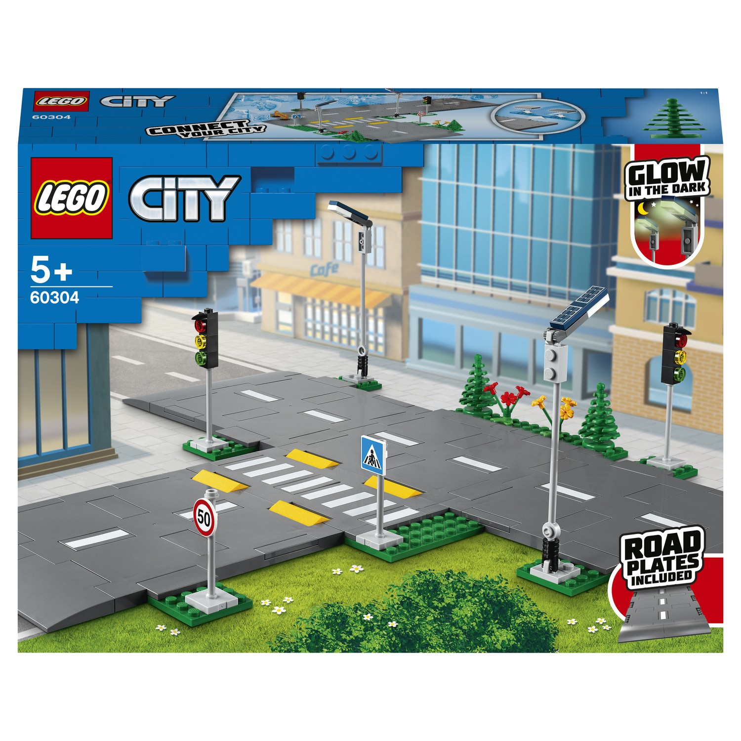 Конструктор LEGO City Town Дорожные пластины - фото 2