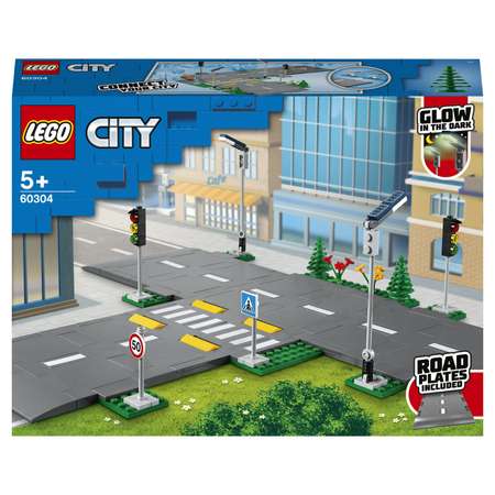 Конструктор LEGO City Town Дорожные пластины блочный