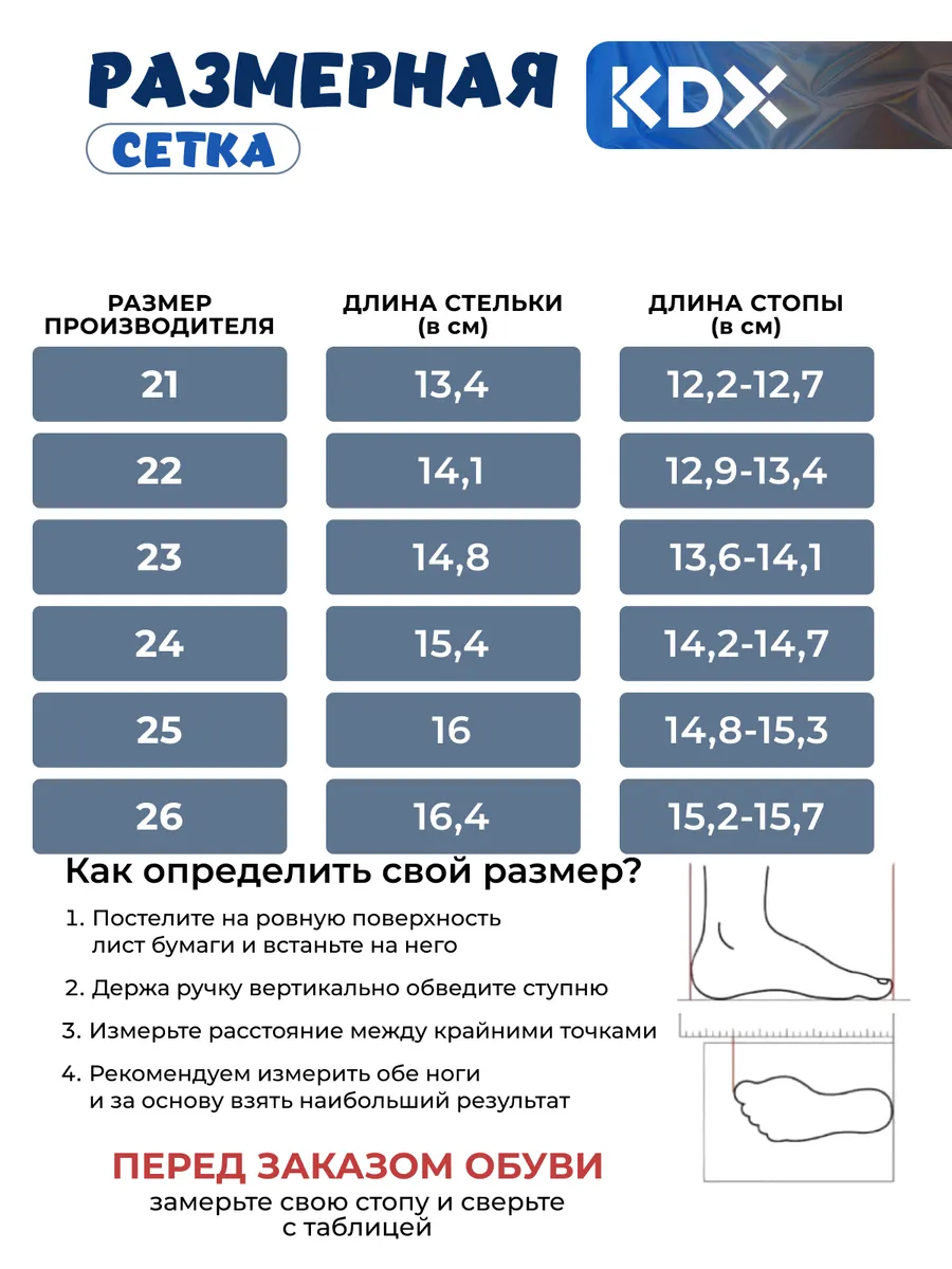 Сандалии KDX MUS22-050 blue - фото 4
