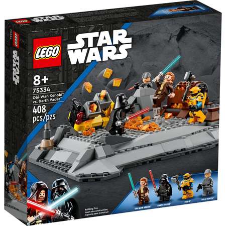Конструктор LEGO Star Wars Obi-Wan Kenobi vs Darth Vader блочный