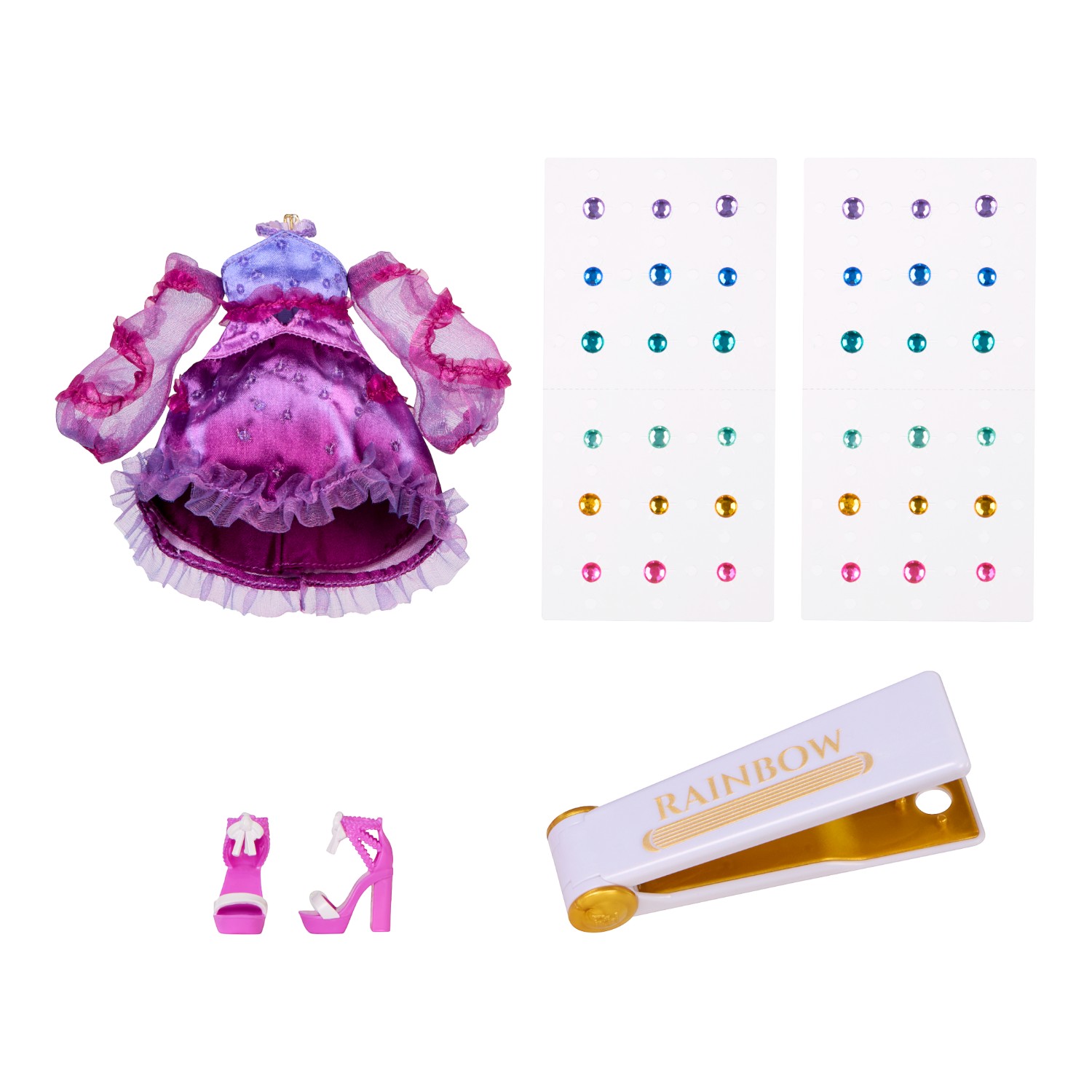 Кукла модельная Rainbow High Dazzling Ноэми с акс. 70782 - фото 6
