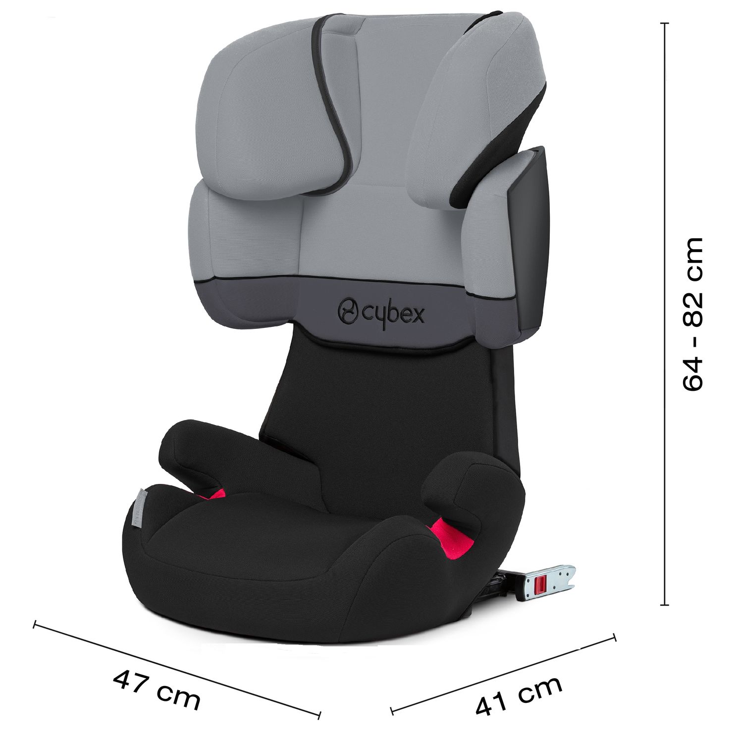 Автокресло Cybex Solution X-Fix Cobblestone Isofix 2/3 (15-36 кг) серый - фото 7