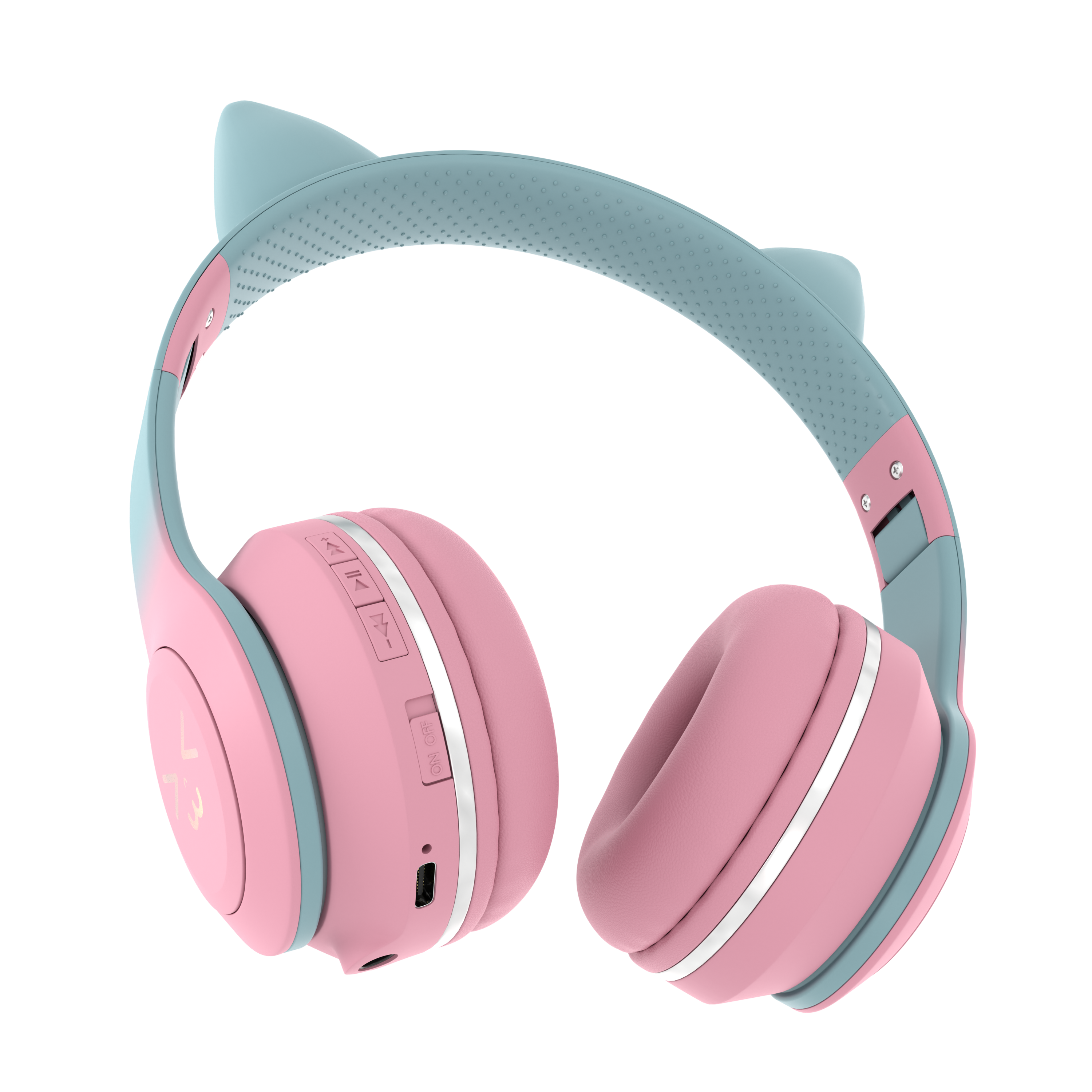 Детские наушники More Choice HW25kids Pink - фото 8