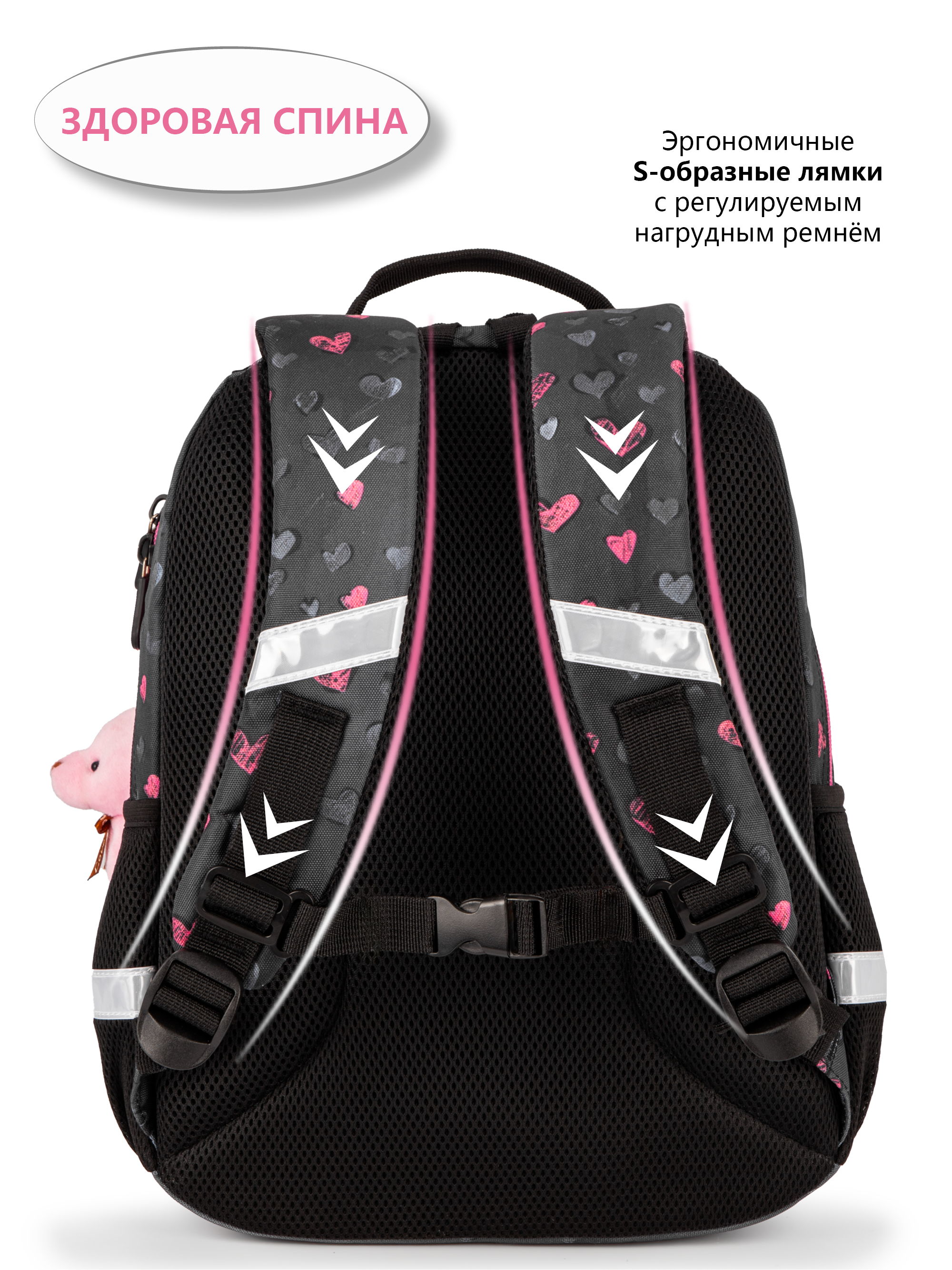 Рюкзак School Standard первокласснику набор 4 в 1 - фото 9