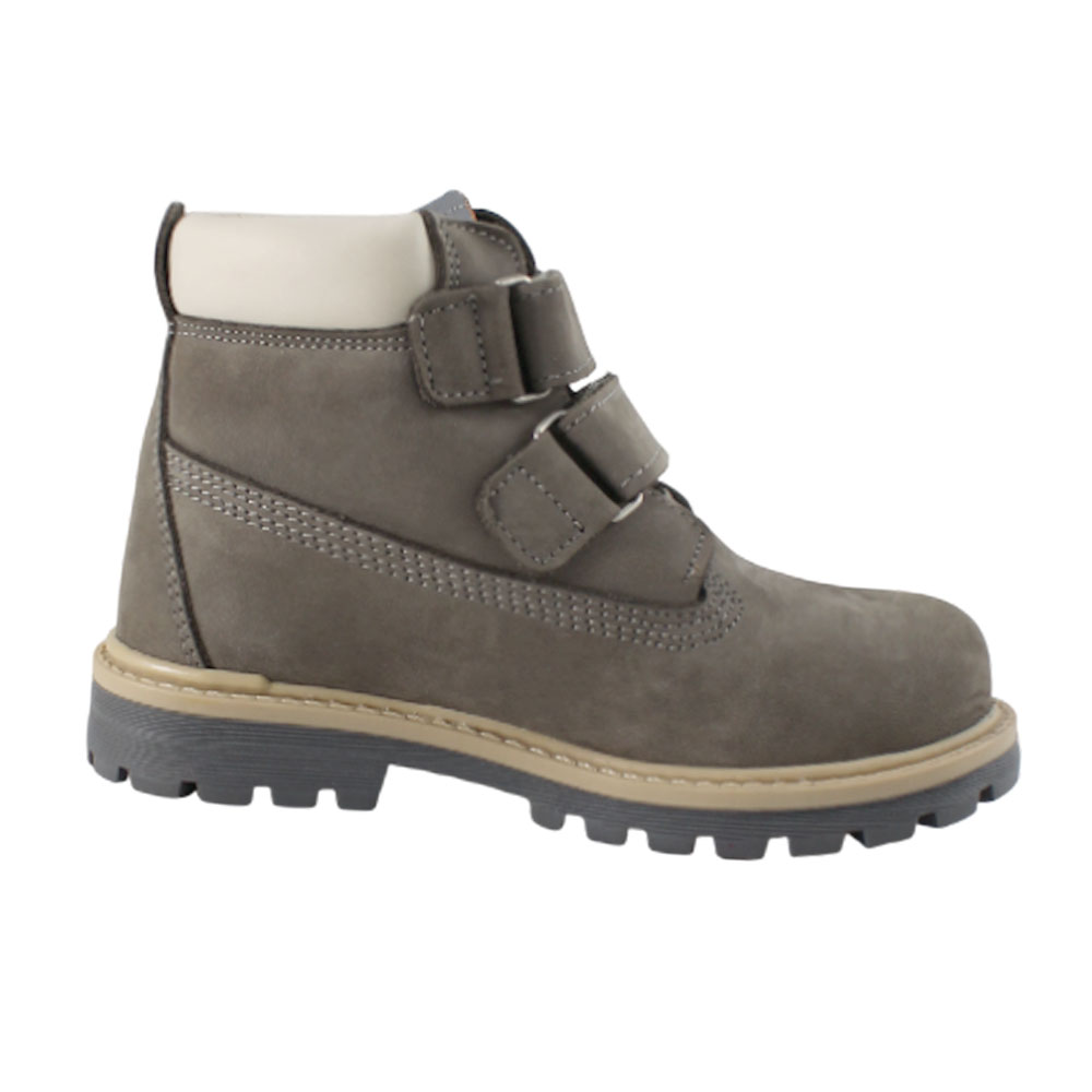 Ботинки Europen 301ЕГ-SV EUROPEN Ботинки детские,светло-серый кож/нуб - фото 2