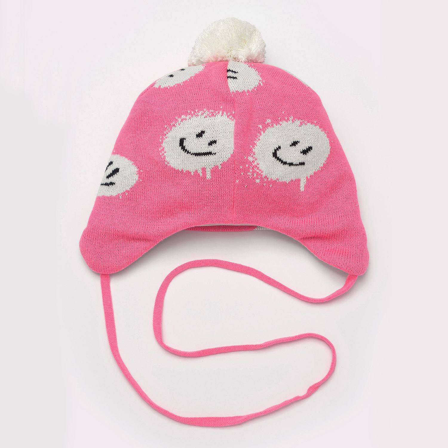 Шапка Orso Bianco 01721-32_ярк.розовый/экрю - фото 3