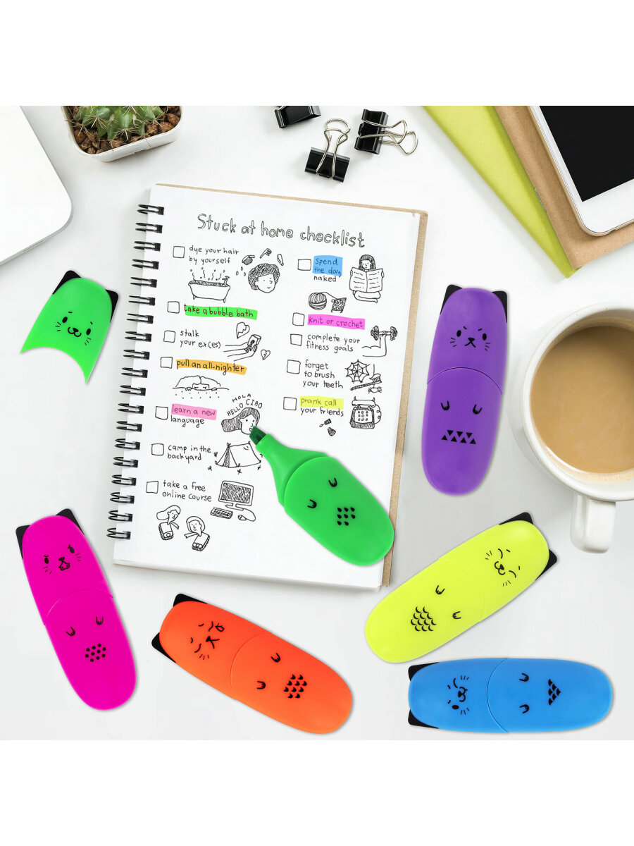 Текстовыделители Brauberg 6 цв. - фото 22