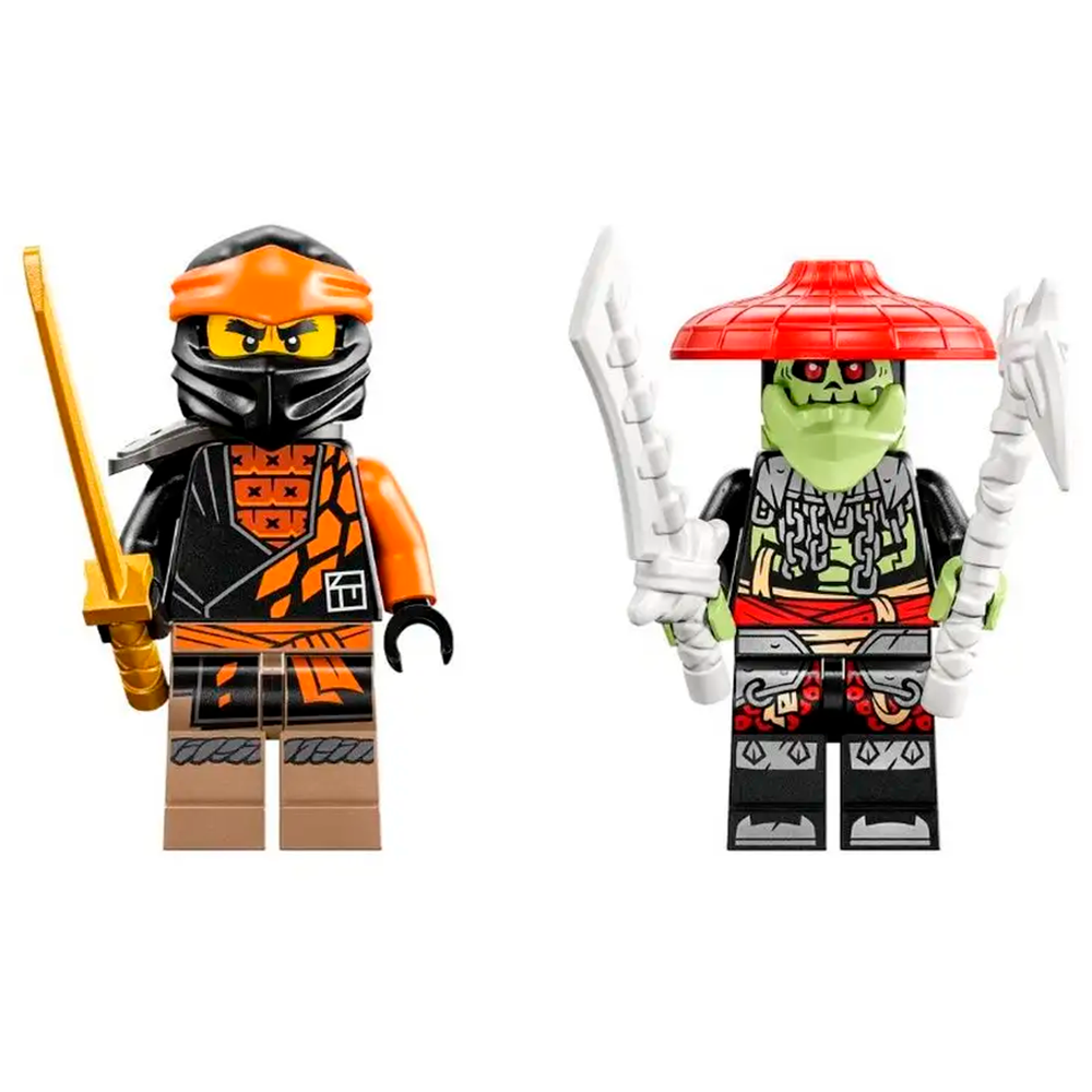 Конструктор LEGO NINJAGO Земляной дракон ЭВО Коула 285 дет. - фото 7