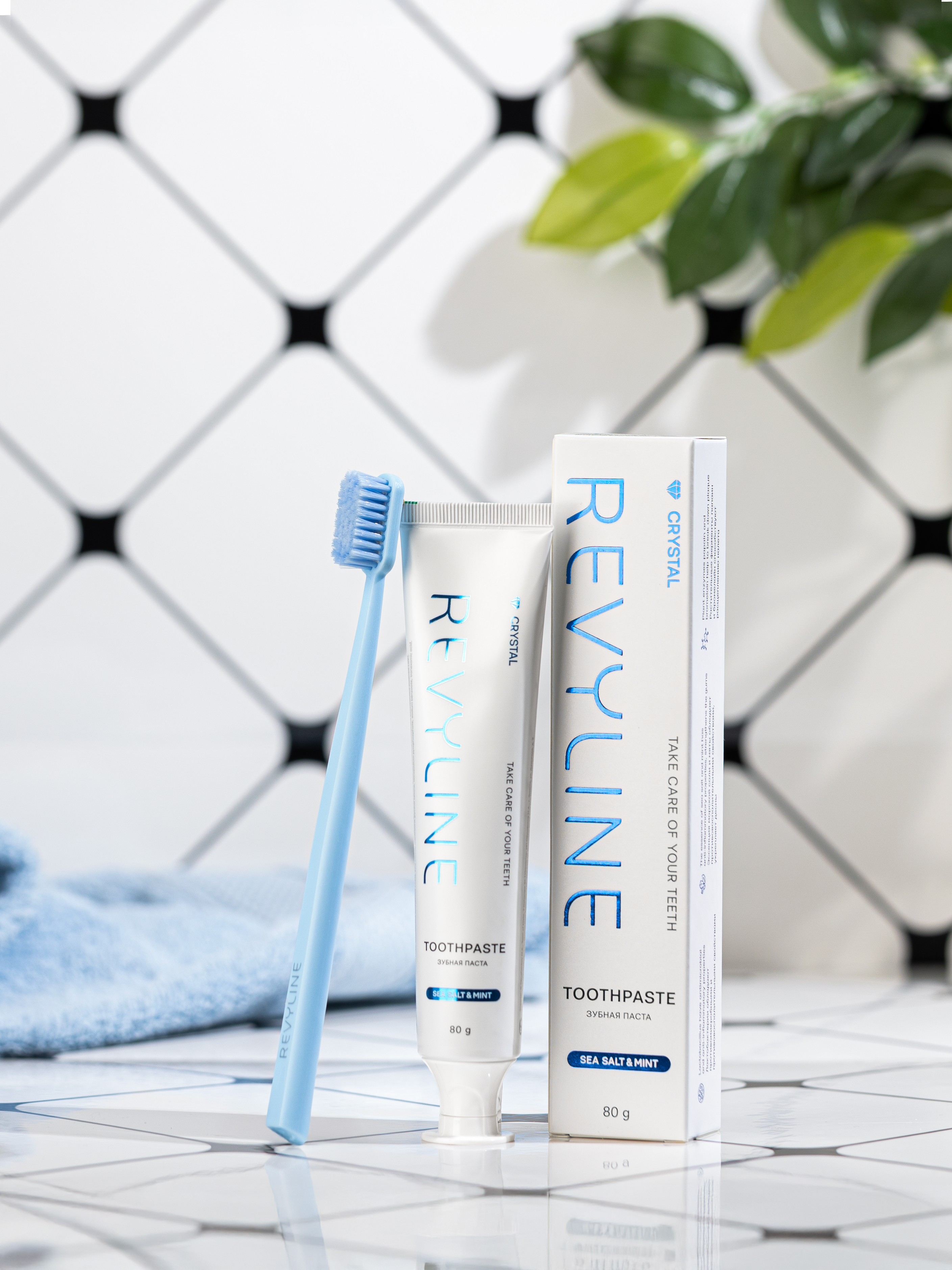 Зубная паста Revyline без фтора Морская соль и Мята 80 г - фото 4