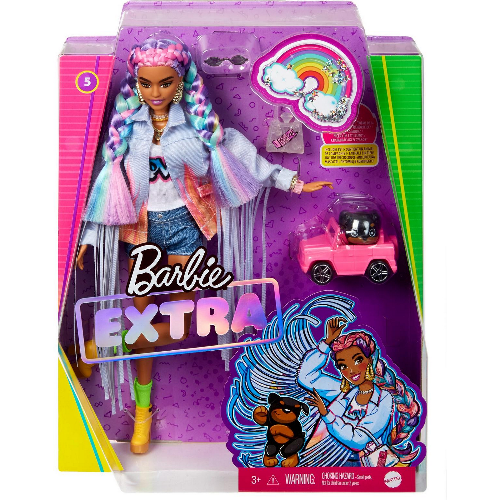 Кукла модельная Barbie Extra GRN29 - фото 2
