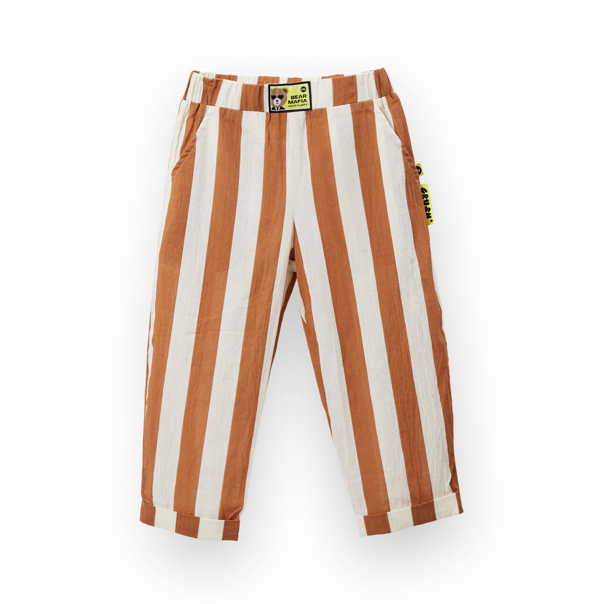 Брюки Happy Baby 88119-brown stripe - фото 1