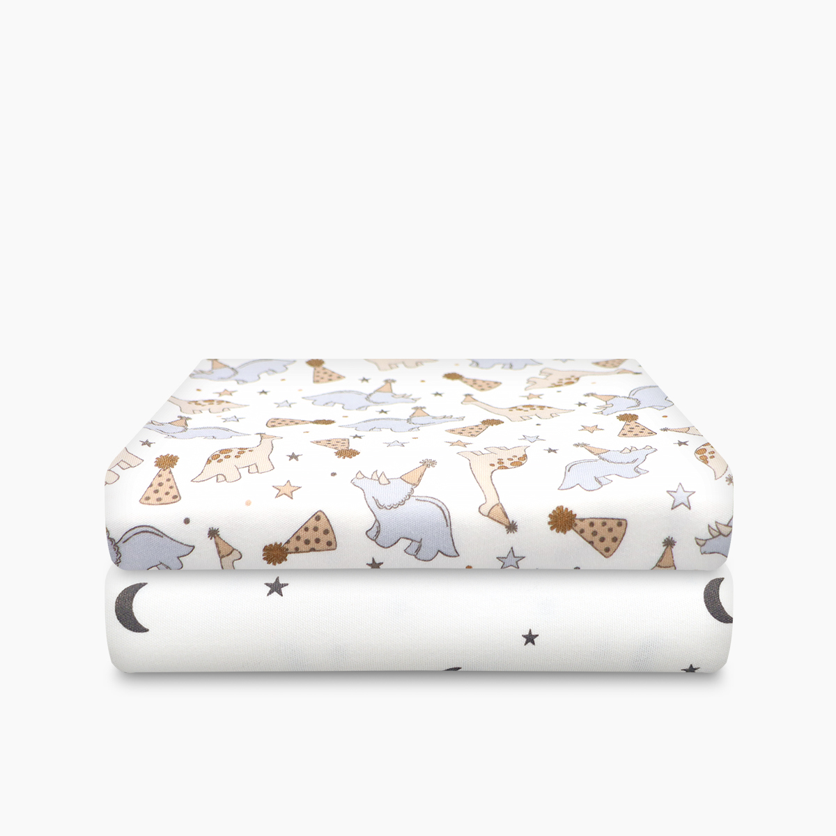 Пелёнка Mjolk Карнавал Ночное небо трикотаж 85х120 см 2 шт. - фото 2