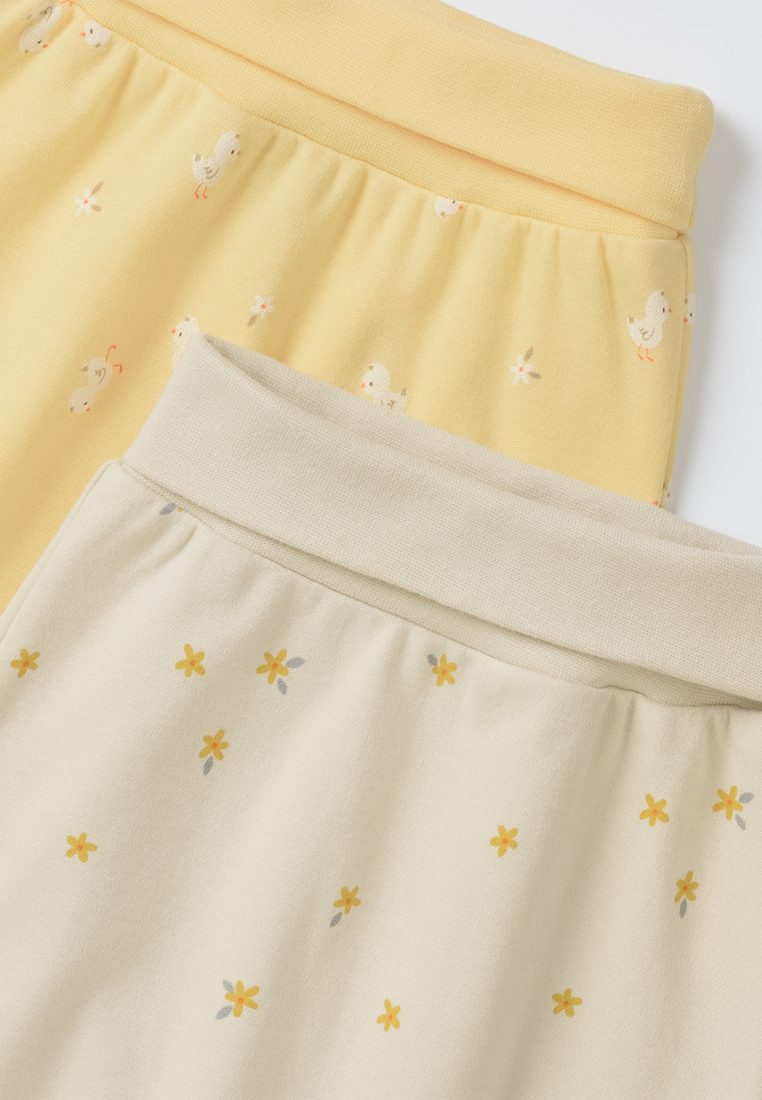 Штанишки 2 шт artie S25B14BR2-1506D/Желтый-бежевый - фото 3