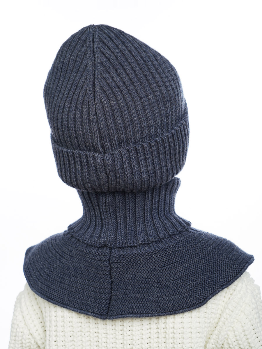 Шапка и снуд ПриКиндер U-W_231241 Цвет: Джинс - фото 14