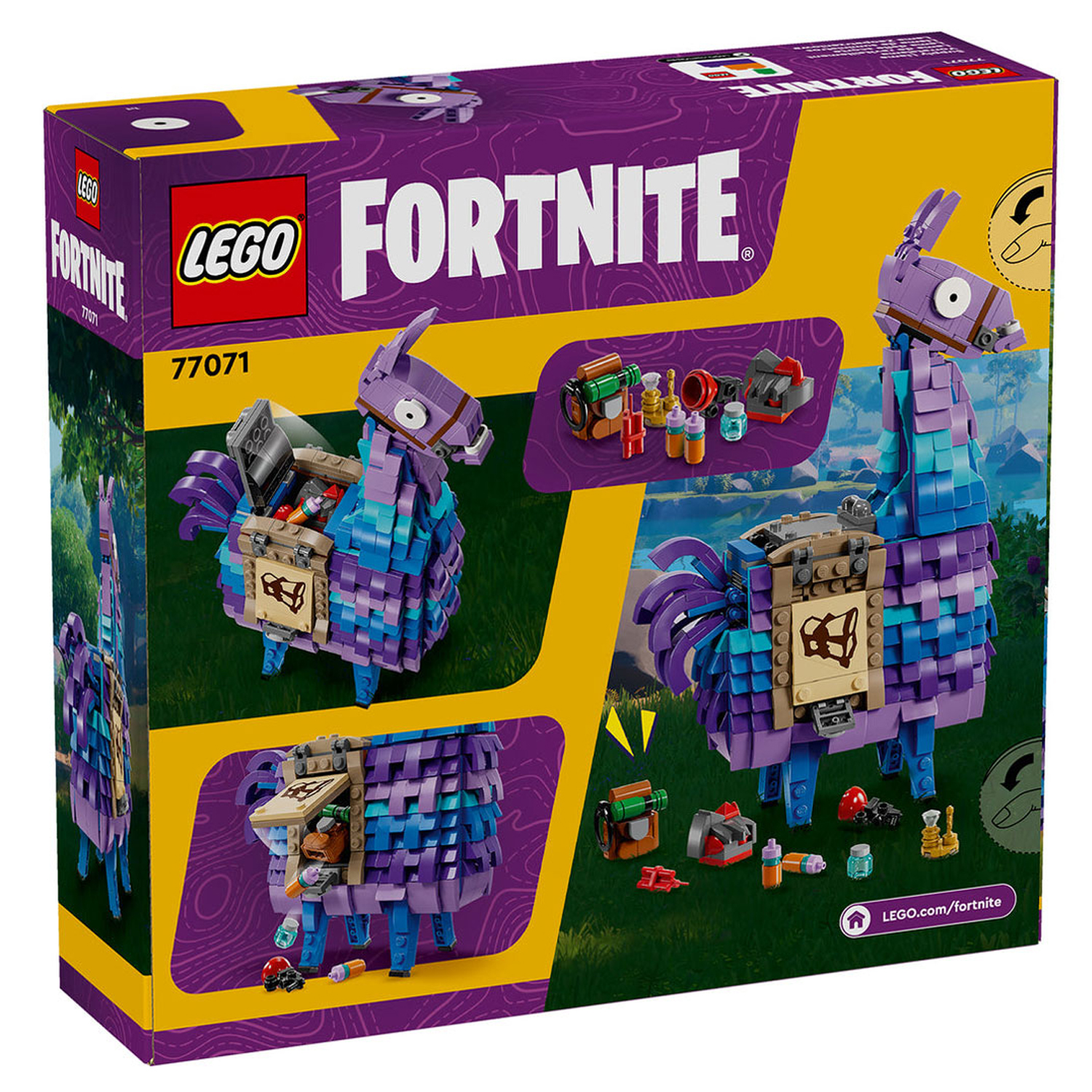 Конструктор LEGO Fortnite Лама с добычей 691 дет. - фото 11