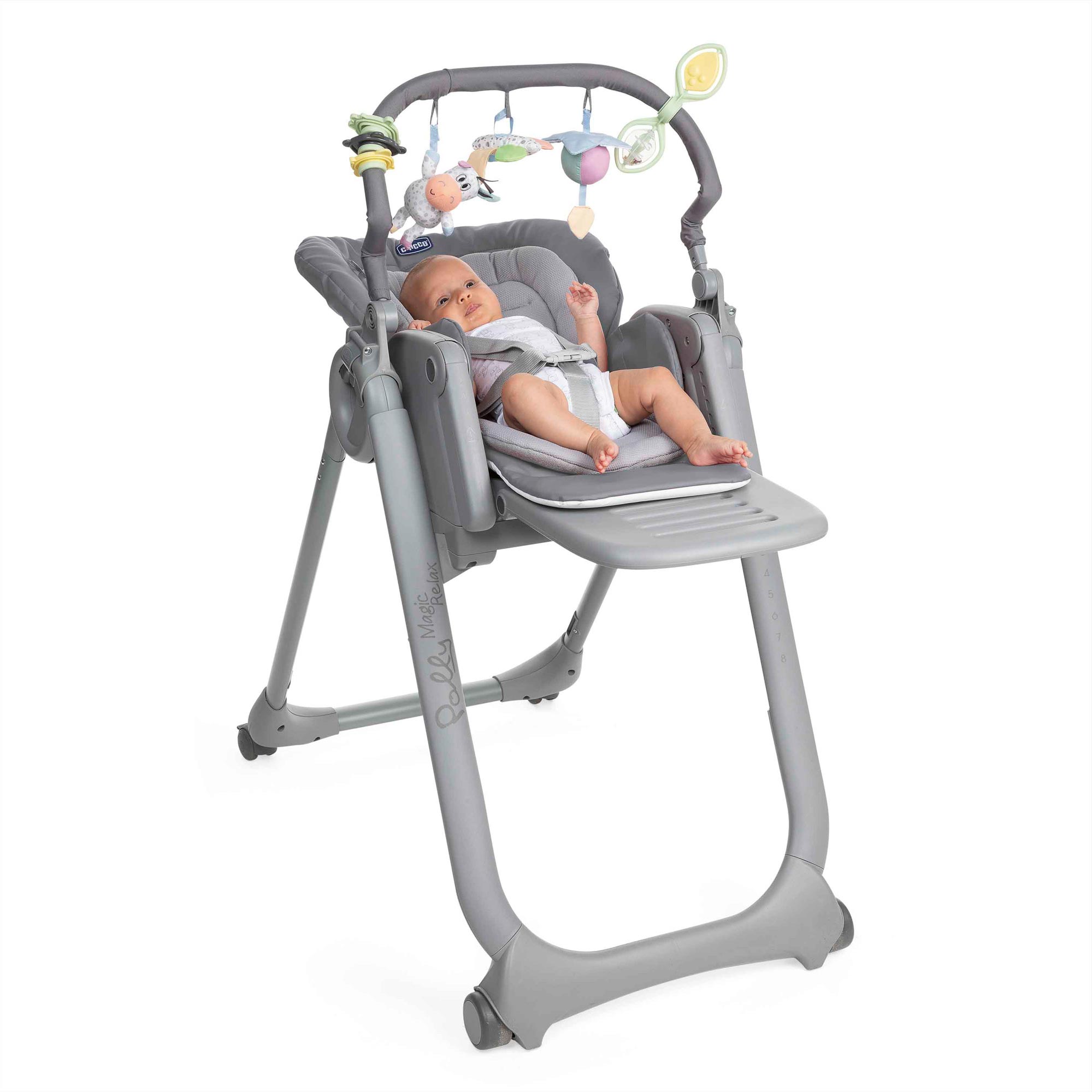 Стульчик для кормления Chicco Polly Magic Relax классический - фото 13