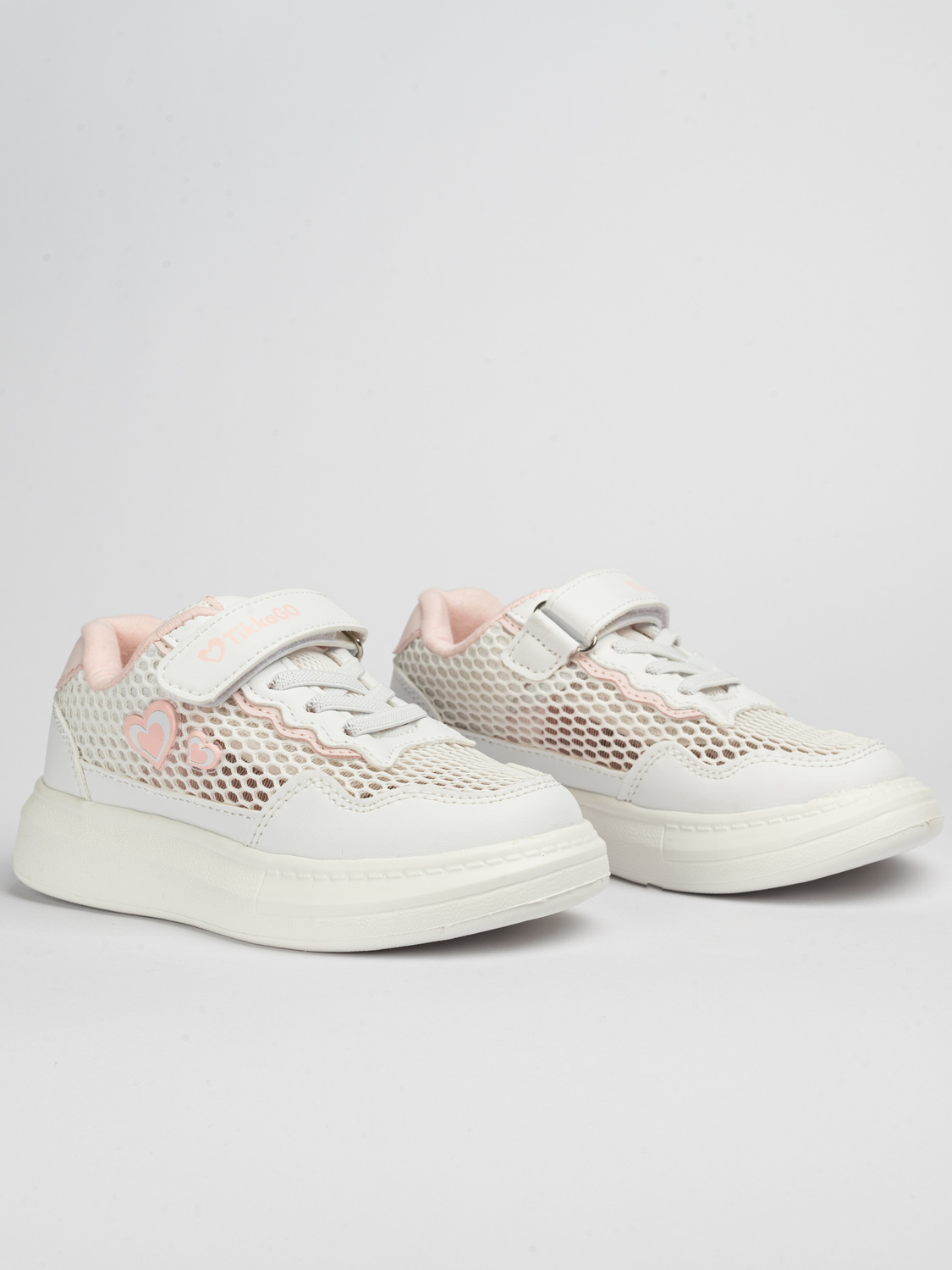 Кроссовки TikkaGo 7Y85_32502_white-pink - фото 2